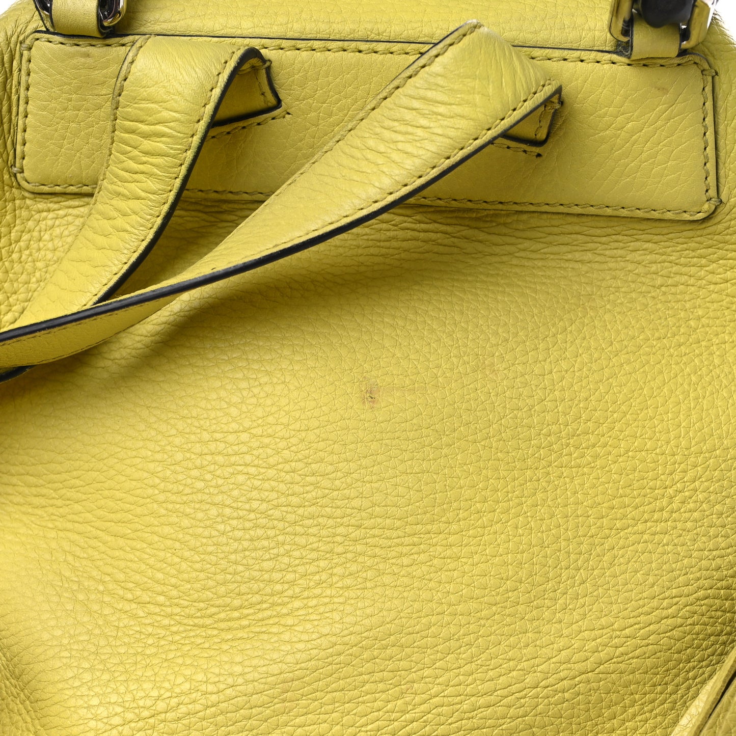 Cellarius Calfskin Medium Bamboo Backpack Mimosa Flower
