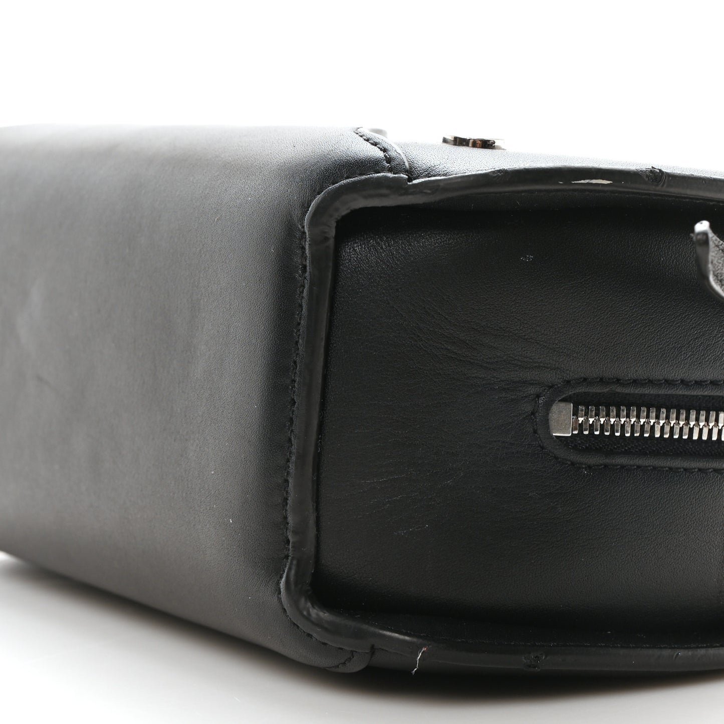 Smooth Calfskin Sesia Crossbody Black
