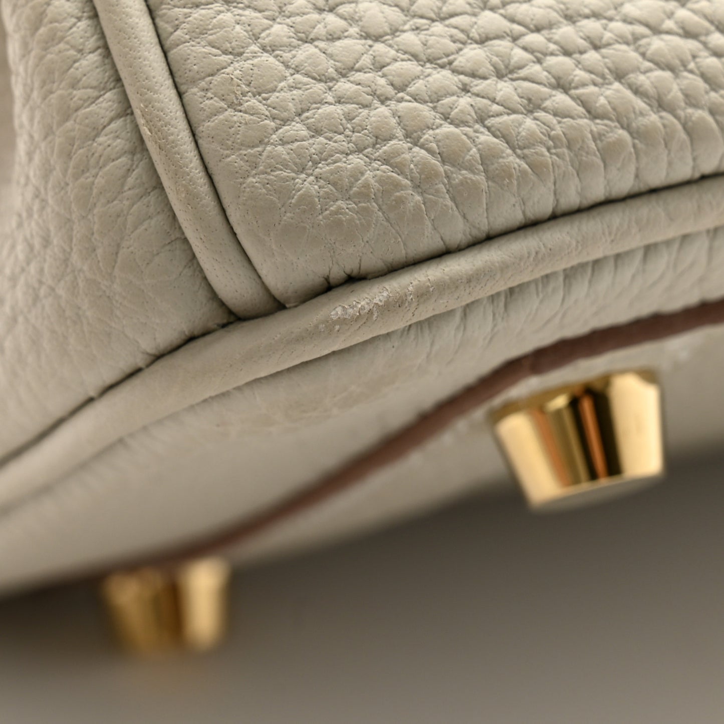 Togo Birkin 25 Gris Perle