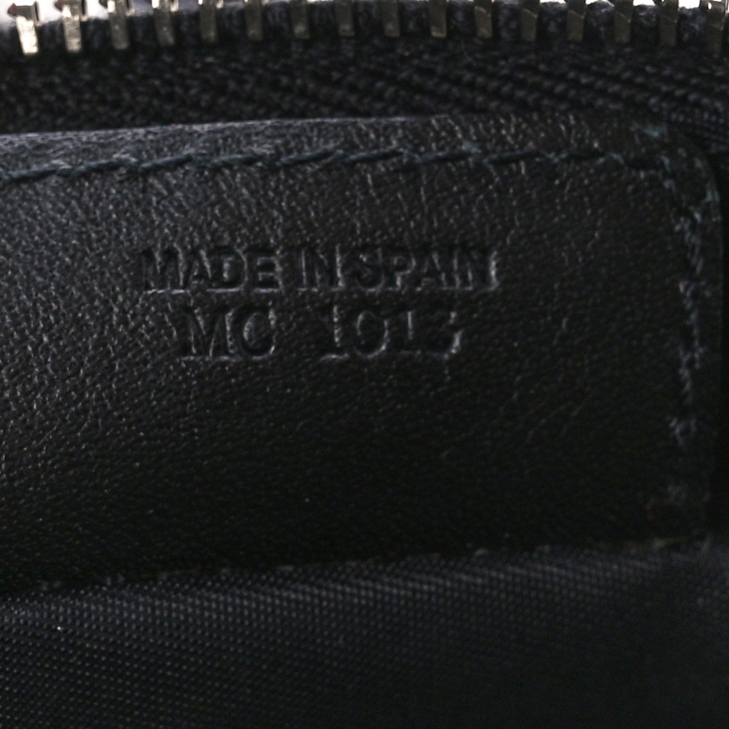 Monogram Mini Saddle Pochette Black