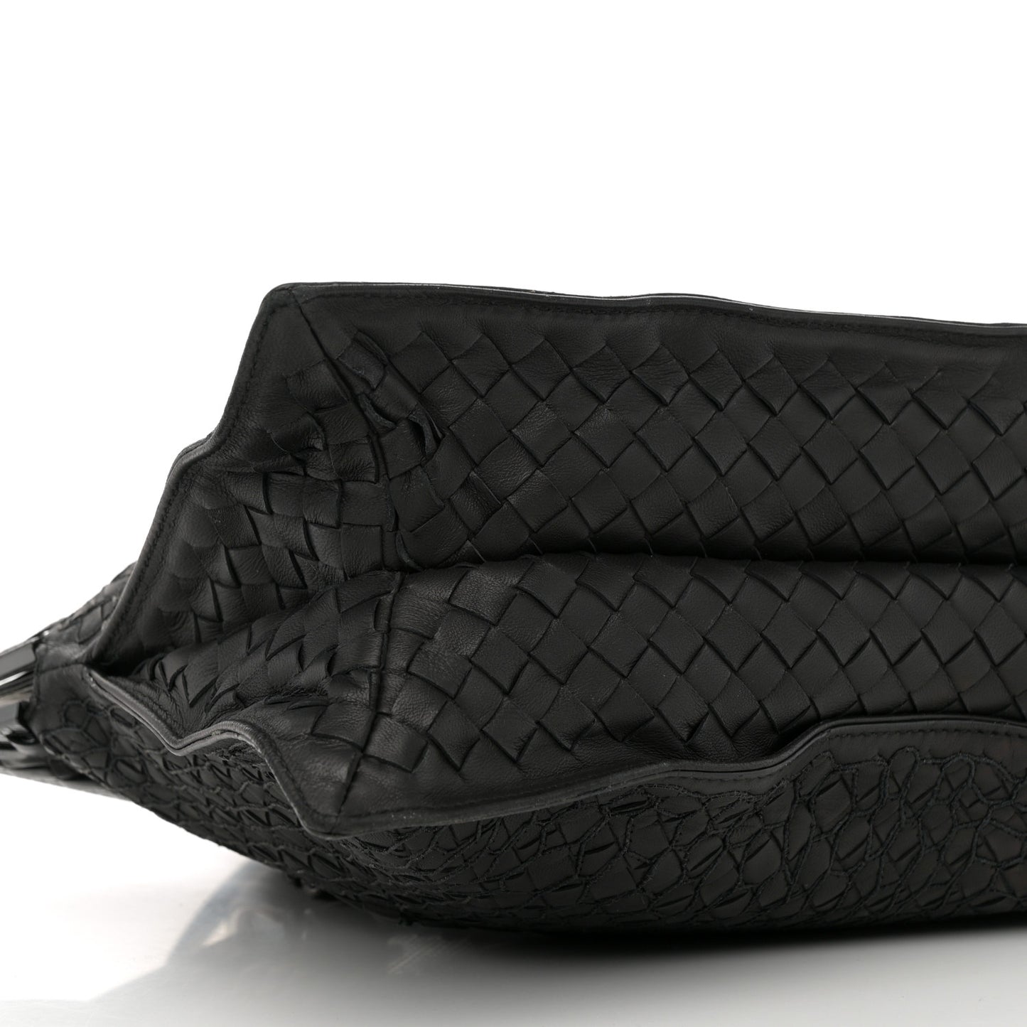 Nappa Intrecciato Tote Black