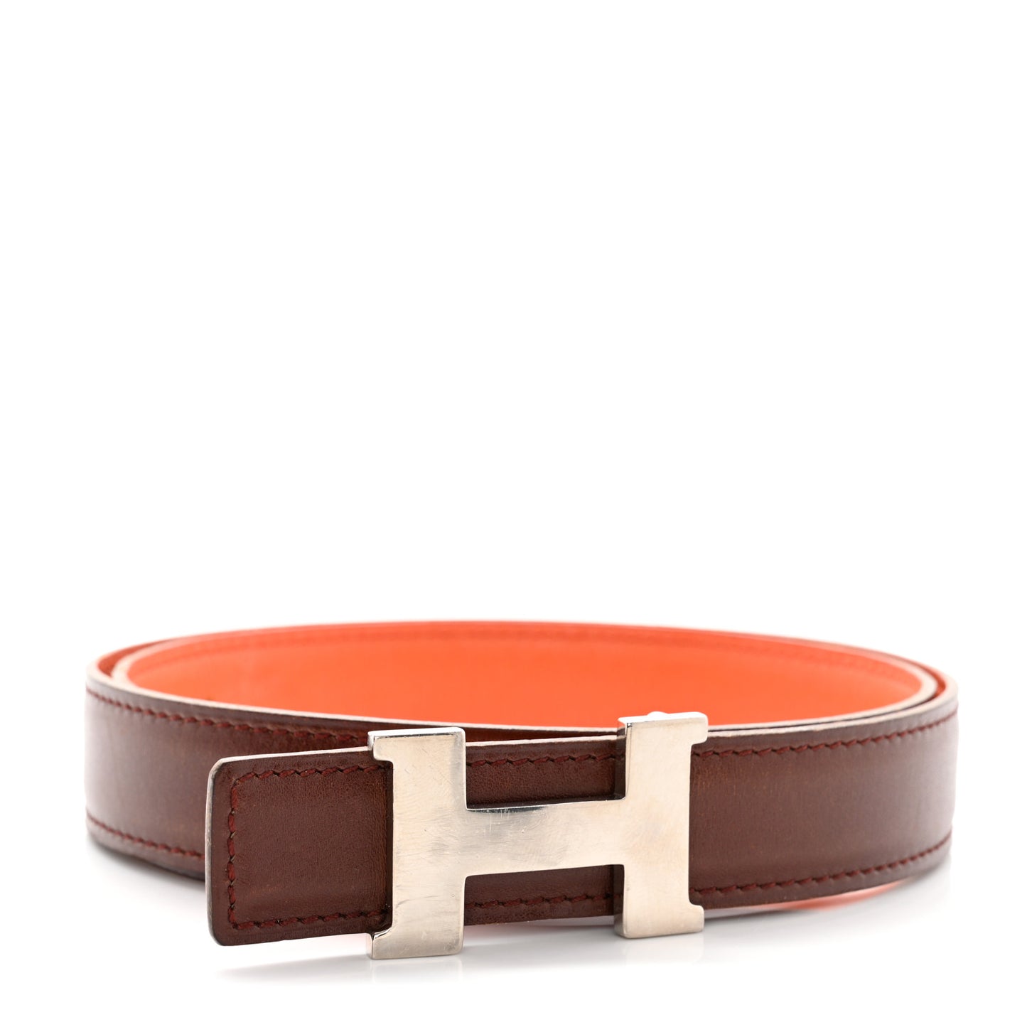 Box Gulliver 38mm Constance H Belt 70 Havane Orange