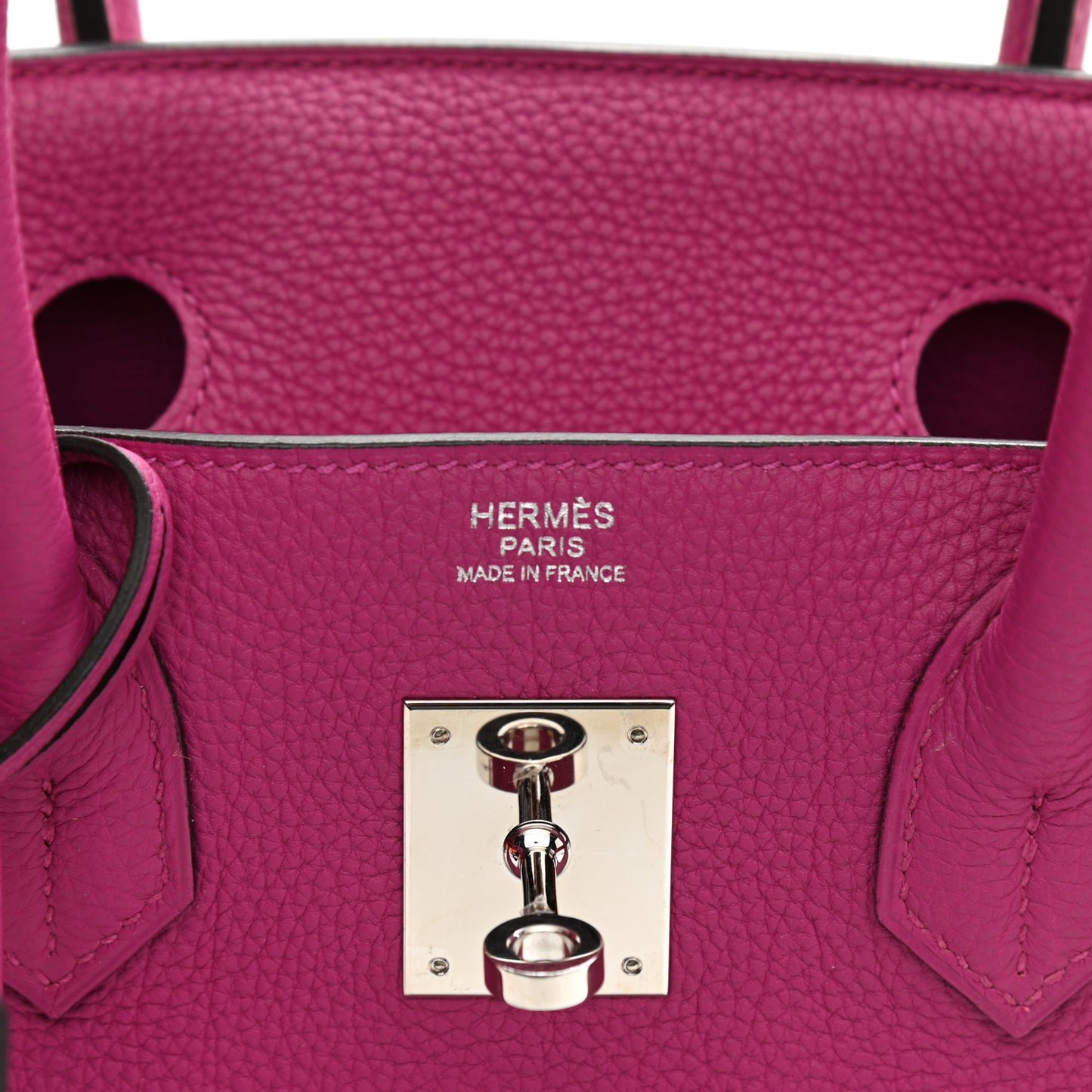 Togo Birkin 30 Rose Pourpre