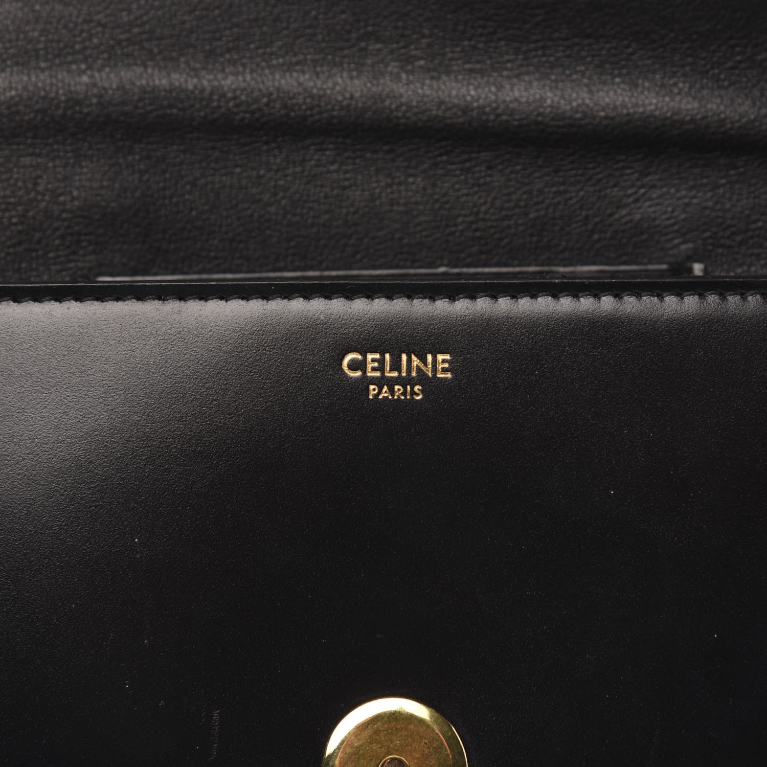 Celine Smooth Calfskin Tassel Belt Bag Black 7 of 11