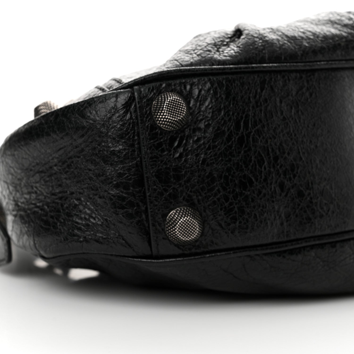Balenciaga Agneau Arena Small Le Cagole Shoulder Bag Black 10 of 11