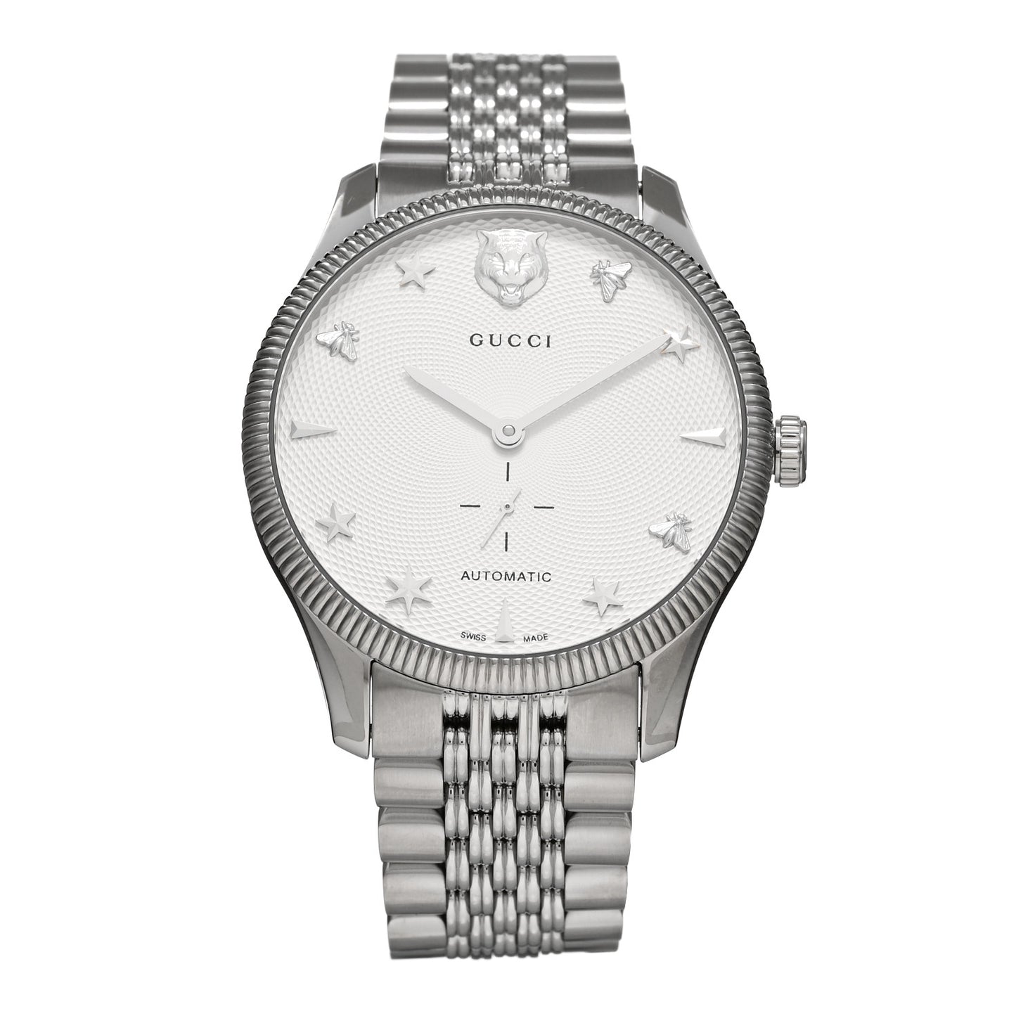 Stainless Steel 40mm G-Timeless Charm Automatic Watch