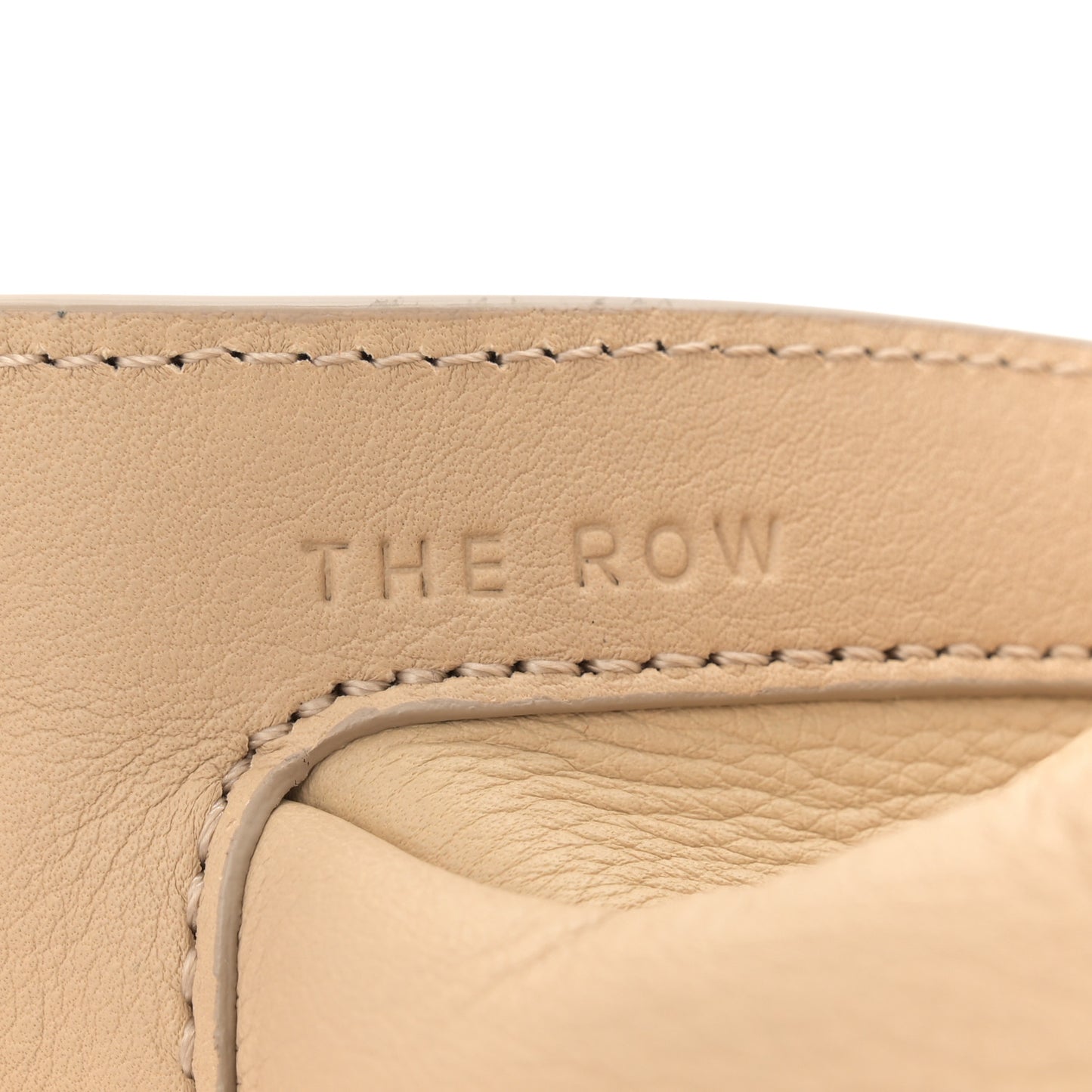 Grained Calfskin Large Slouchy Banana Bag Light Cuir