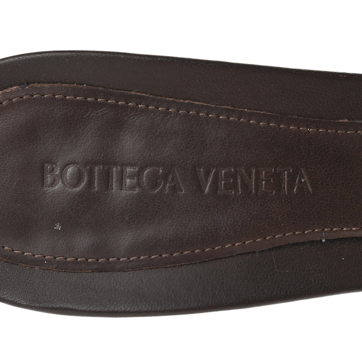 Nappa Matelasse Padded Mule Sandals 40 Chocolate