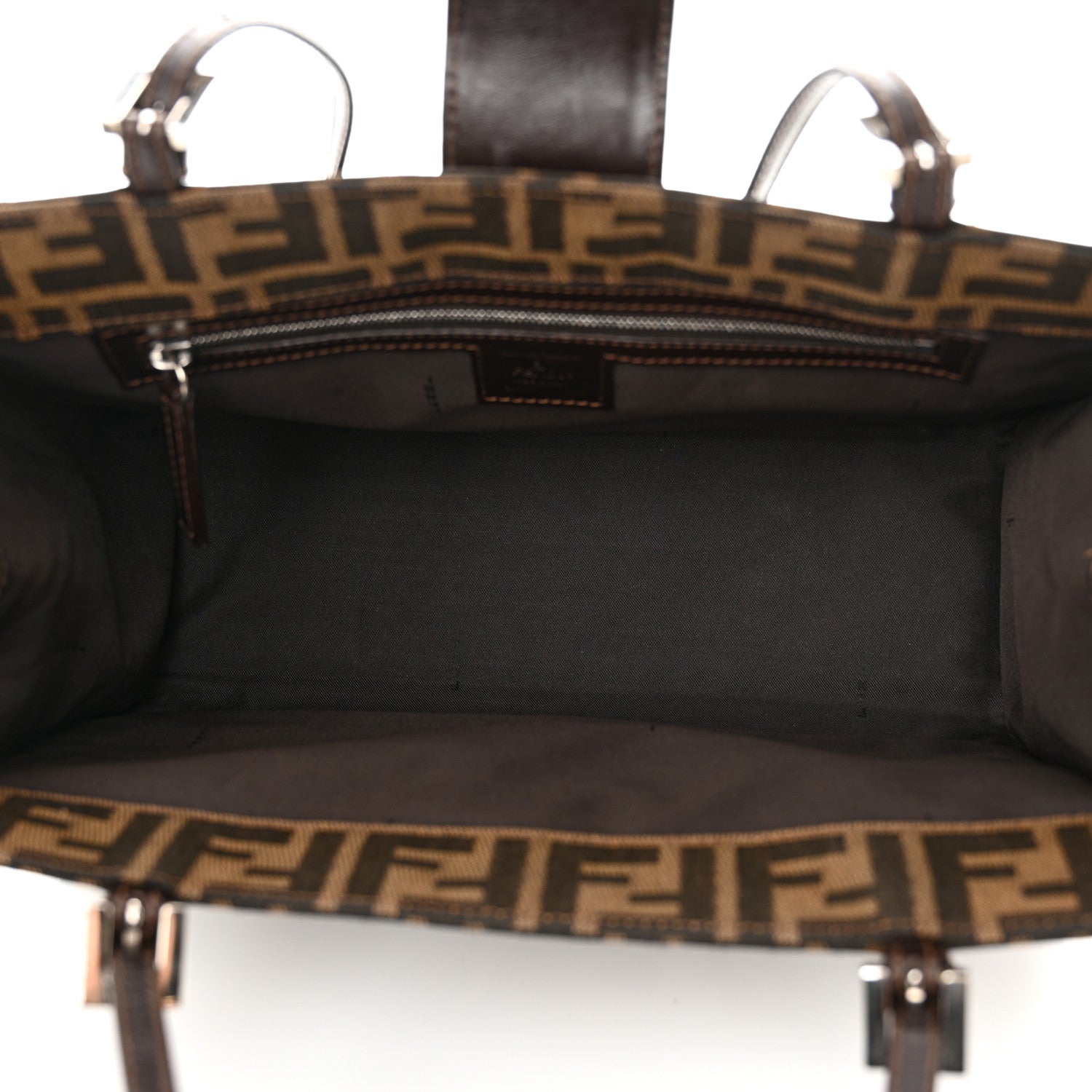 Fendi Zucca Shopping Tote Tobacco 5 of 14