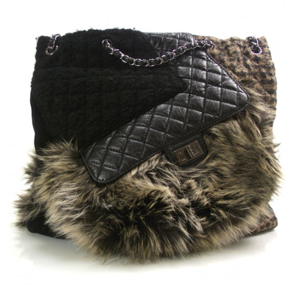 Chanel Fantasy Fur Karl's Cabas Tote 1 of 14