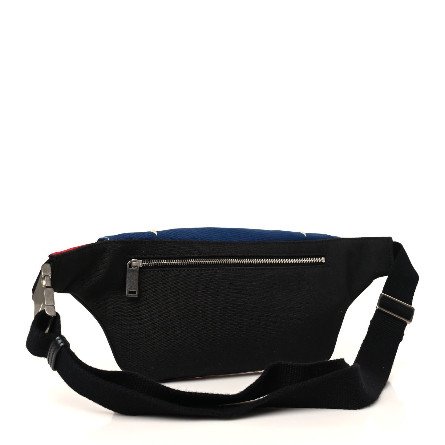 Canvas Classic Belt Bag Red Blue White