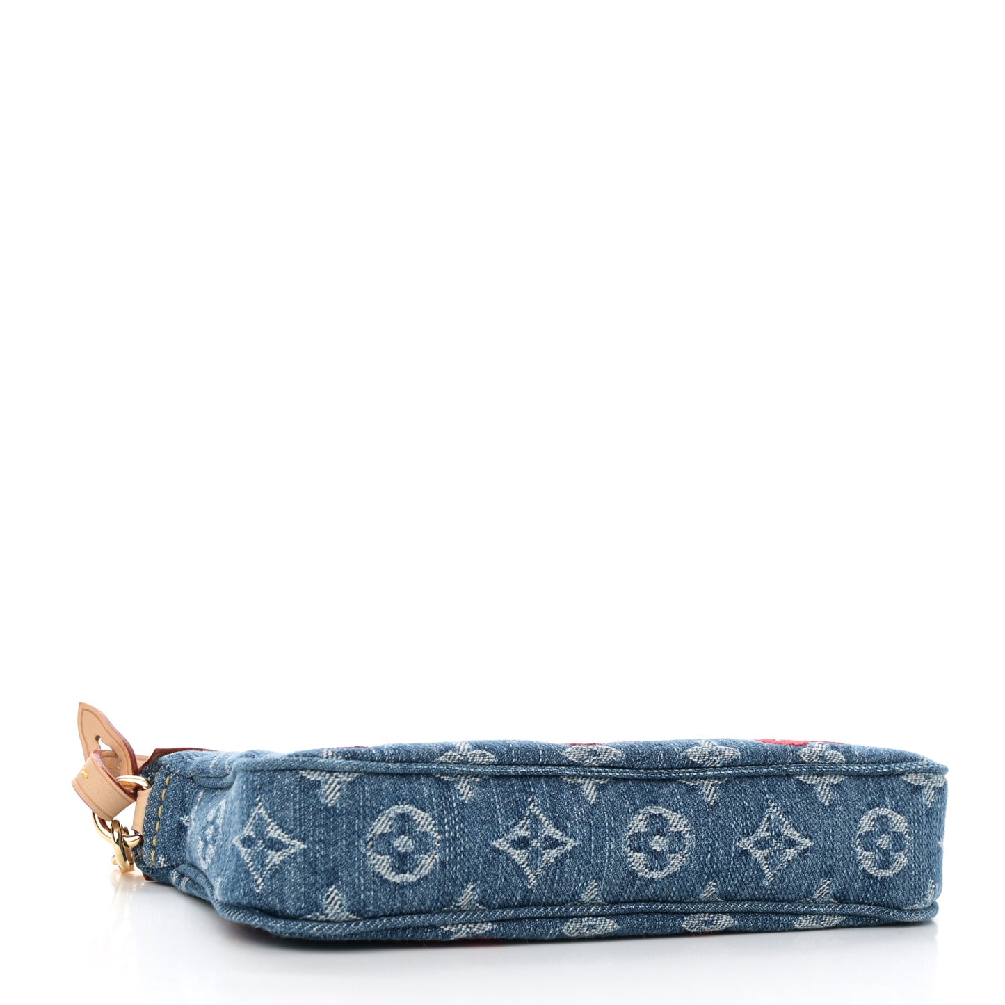 LV X TM Monogram Denim Cerises Pochette Accessories Blue