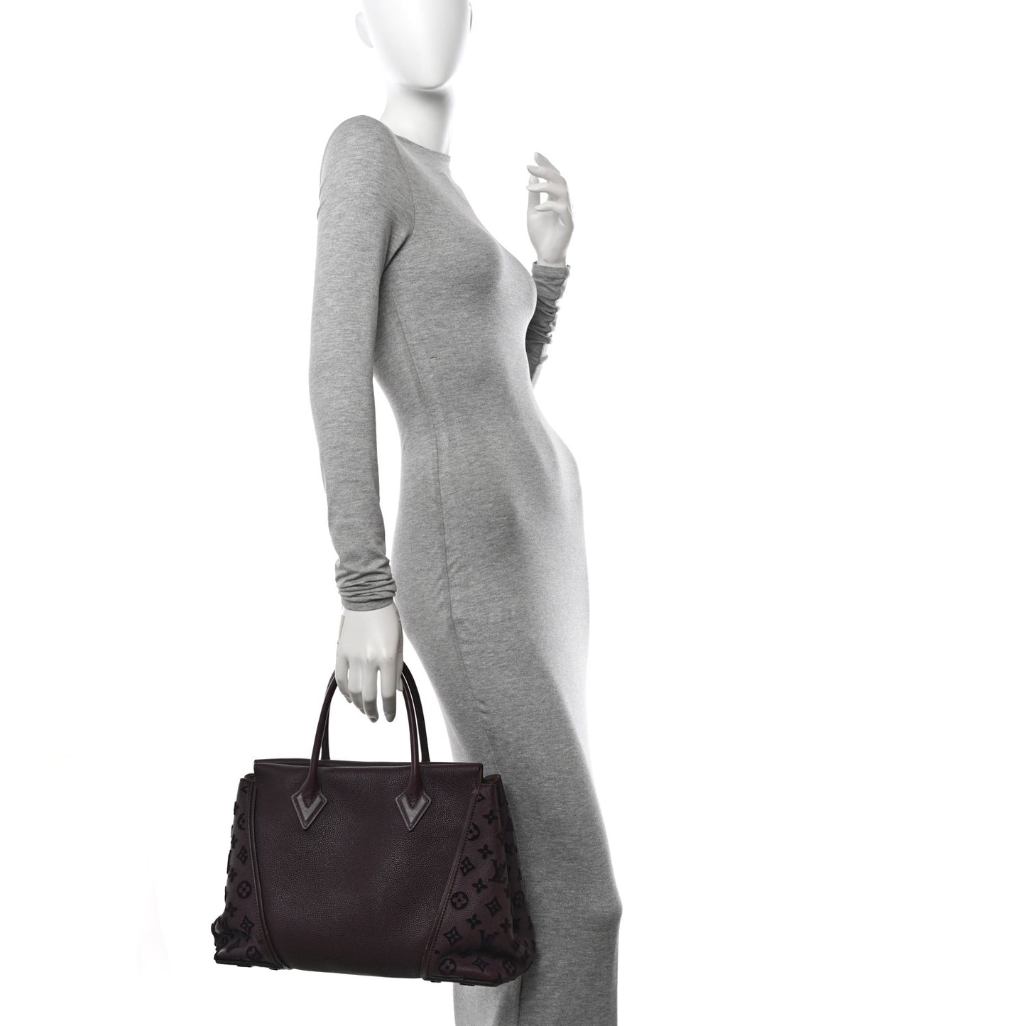 Veau Cachemire Tote W PM Quetsche