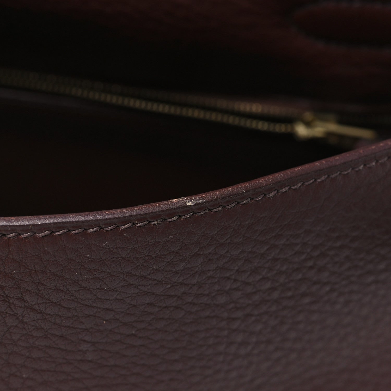 Hermes Taurillon Clemence Kelly Retourne 32 Havane 10 of 12