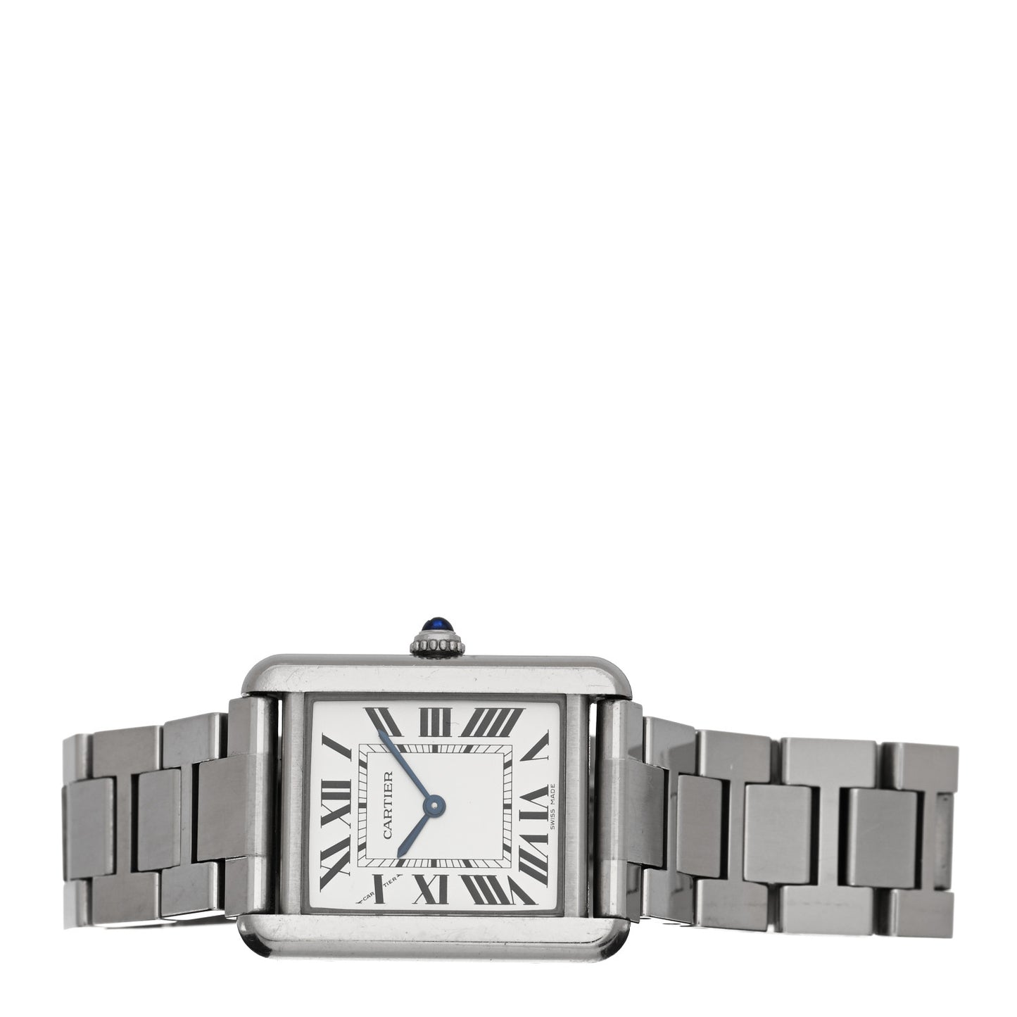 Stainless Steel 24mm Tank Solo Quartz Watch