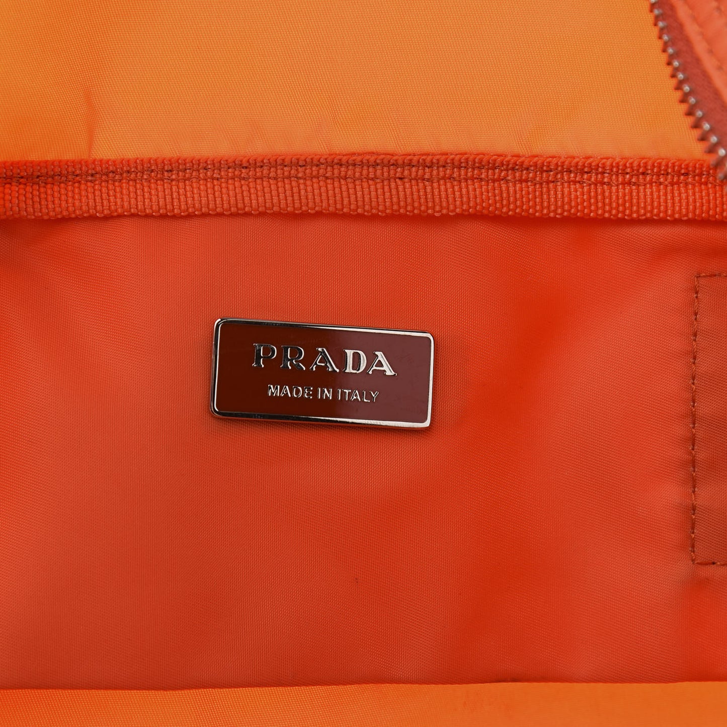 Tessuto Nylon Duffel Bag Papaya