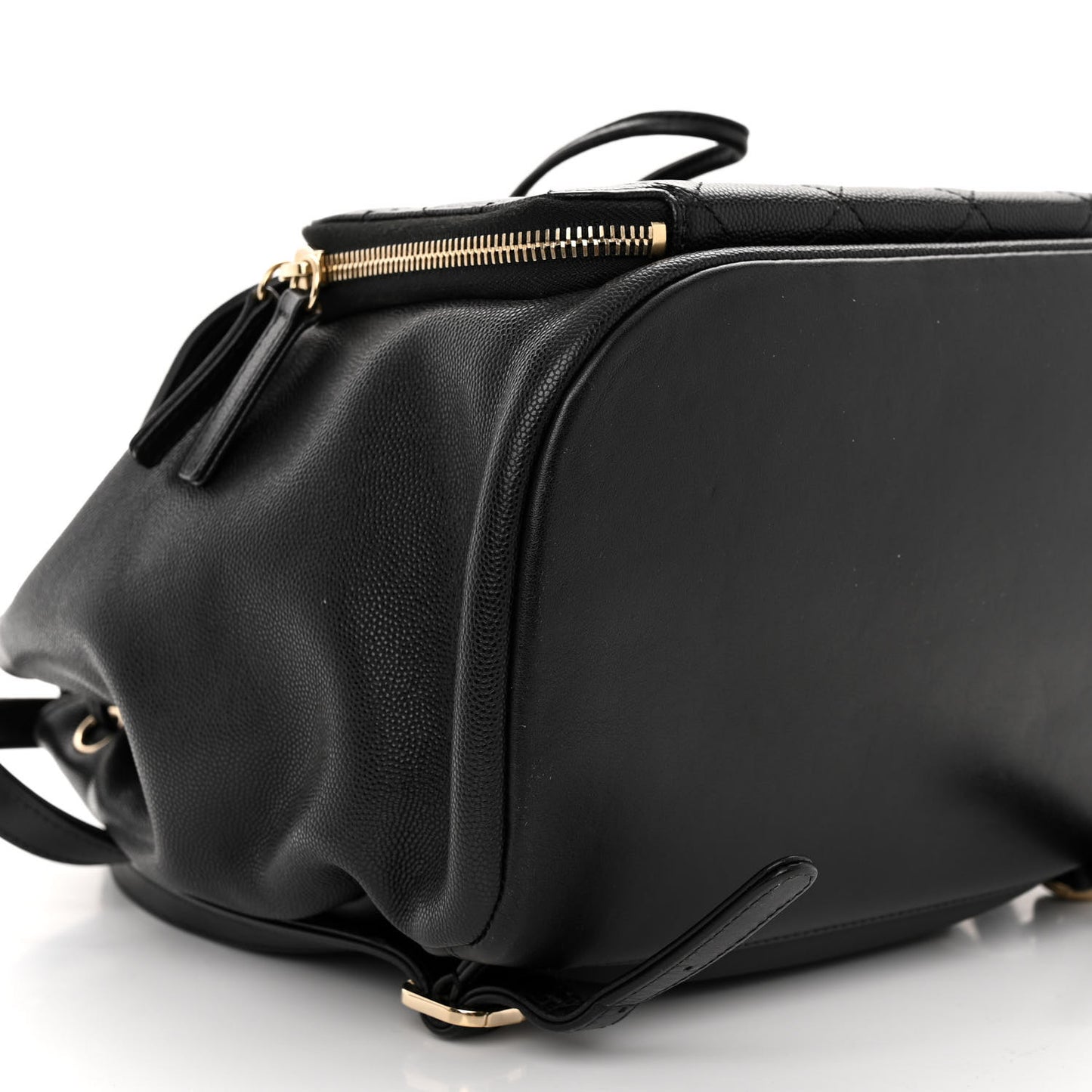 Caviar Quilted Business Affinity Backpack Black