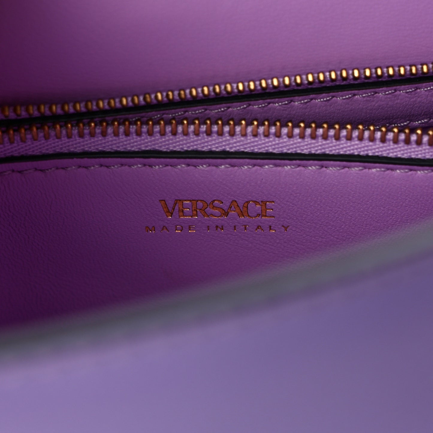 Calfskin Medium La Medusa Top Handle Handbag Lilac