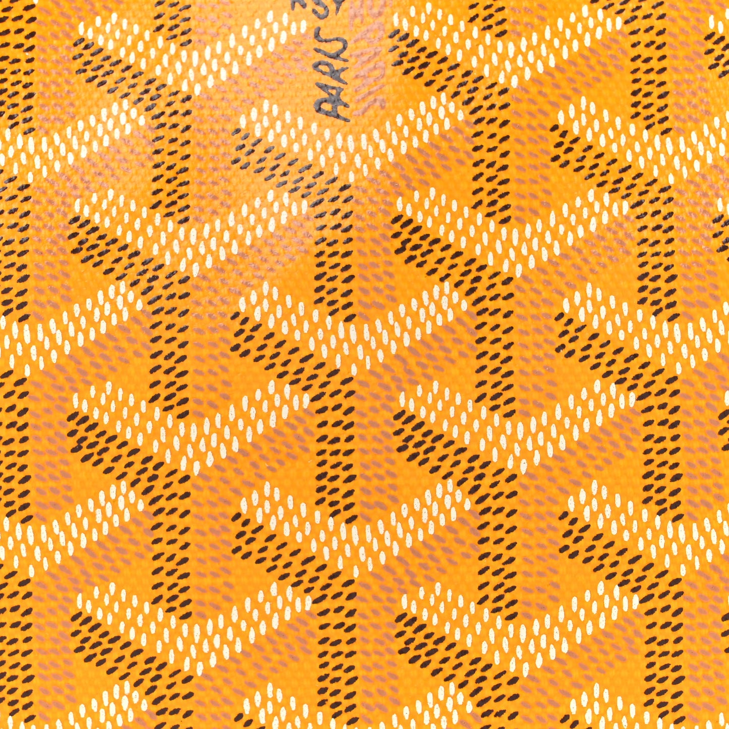 Goyardine Reversible Mini Anjou Yellow