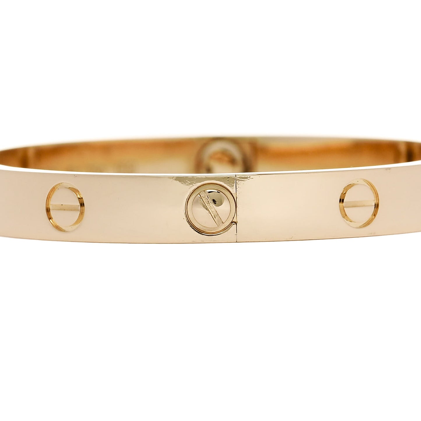 18K Yellow Gold LOVE Bracelet 16