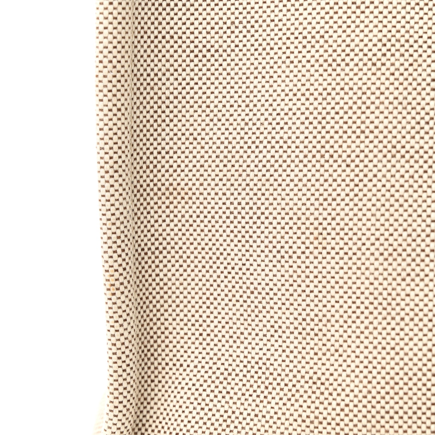 Cotton Calfskin Large Woody Ribbon Tote White Black