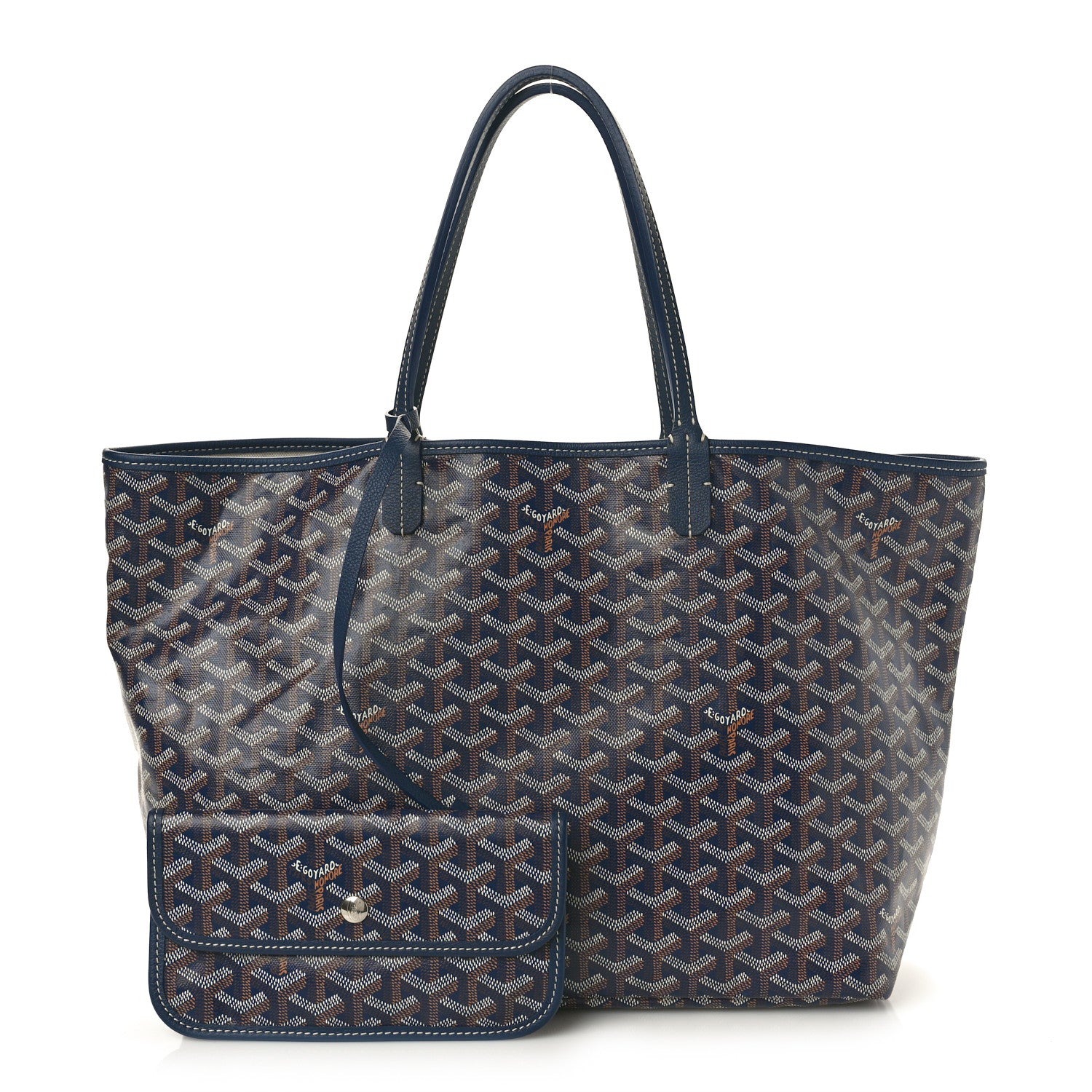 Goyard Goyardine Saint Louis PM Navy 3 of 11