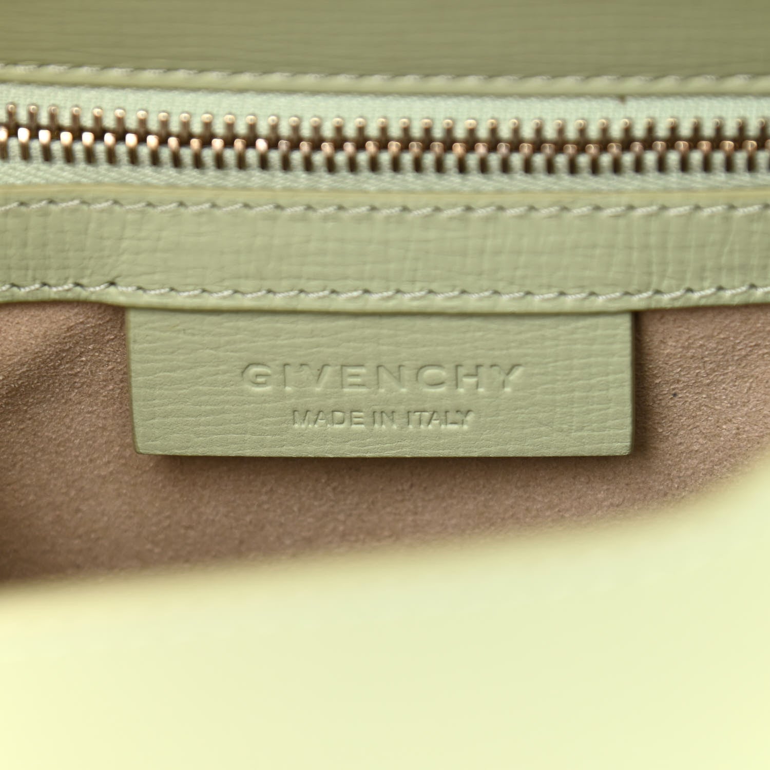 Givenchy Textured Calfskin Mini Pandora Box Chain Crossbody Bag Aqua Green 6 of 14