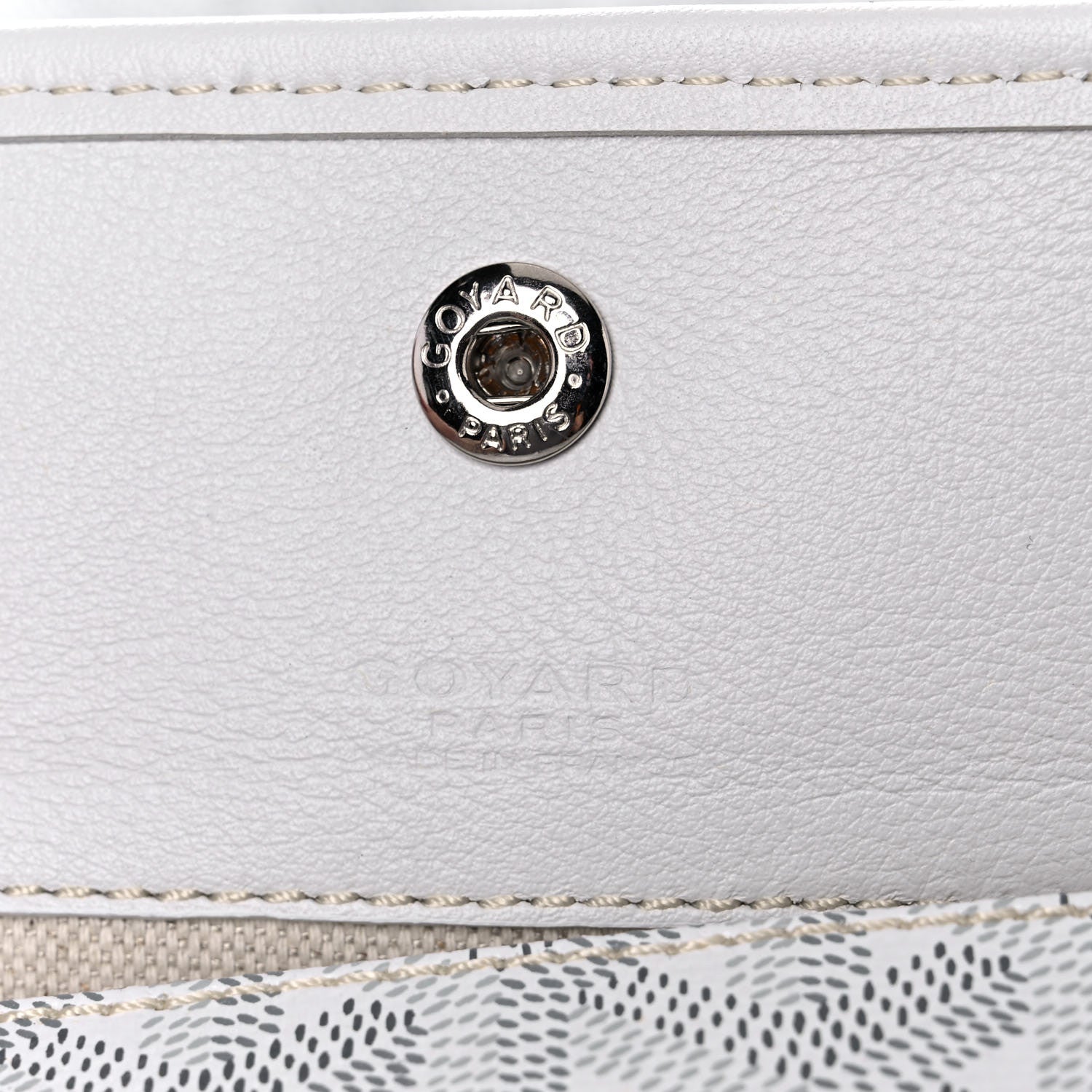 Goyard Goyardine Reversible Anjou PM White 8 of 19