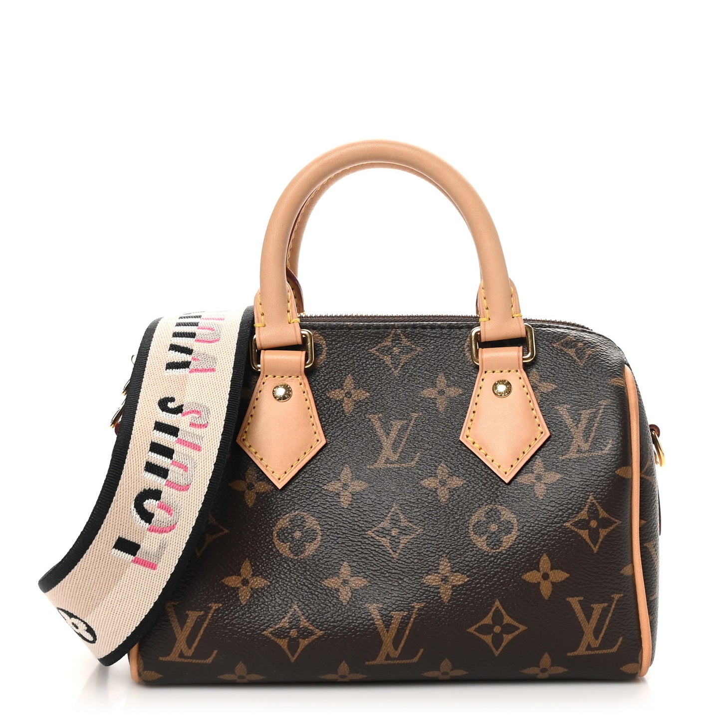 Monogram Speedy Bandouliere 20 Black