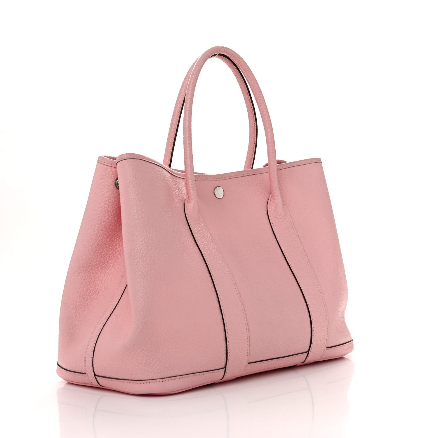 Hermes Vache Country Garden Party Tote 36 MM Rose Sakura 3 of 11
