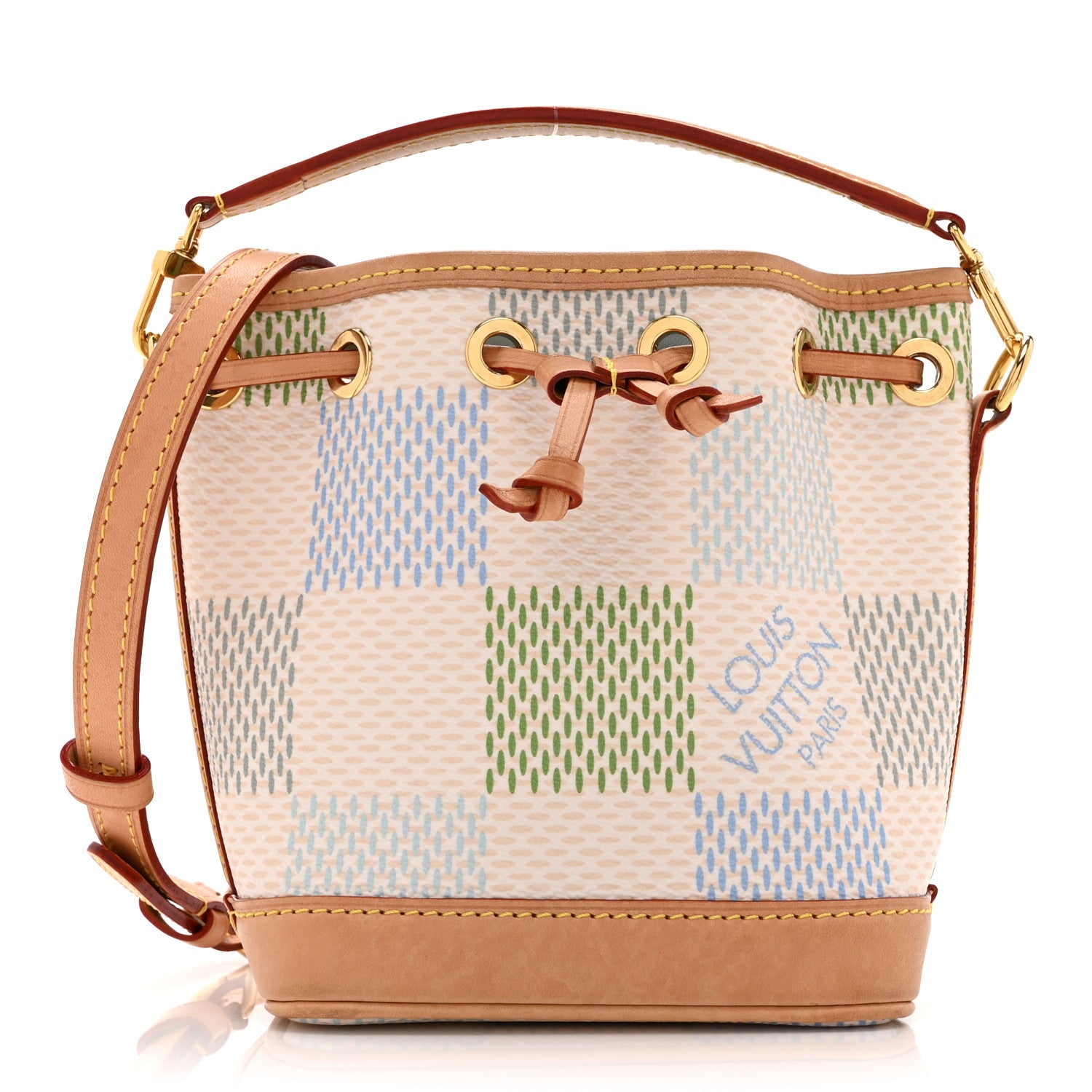 Louis Vuitton Damier Giant Nano Noe Pistachio 1811027 – FASHIONPHILE