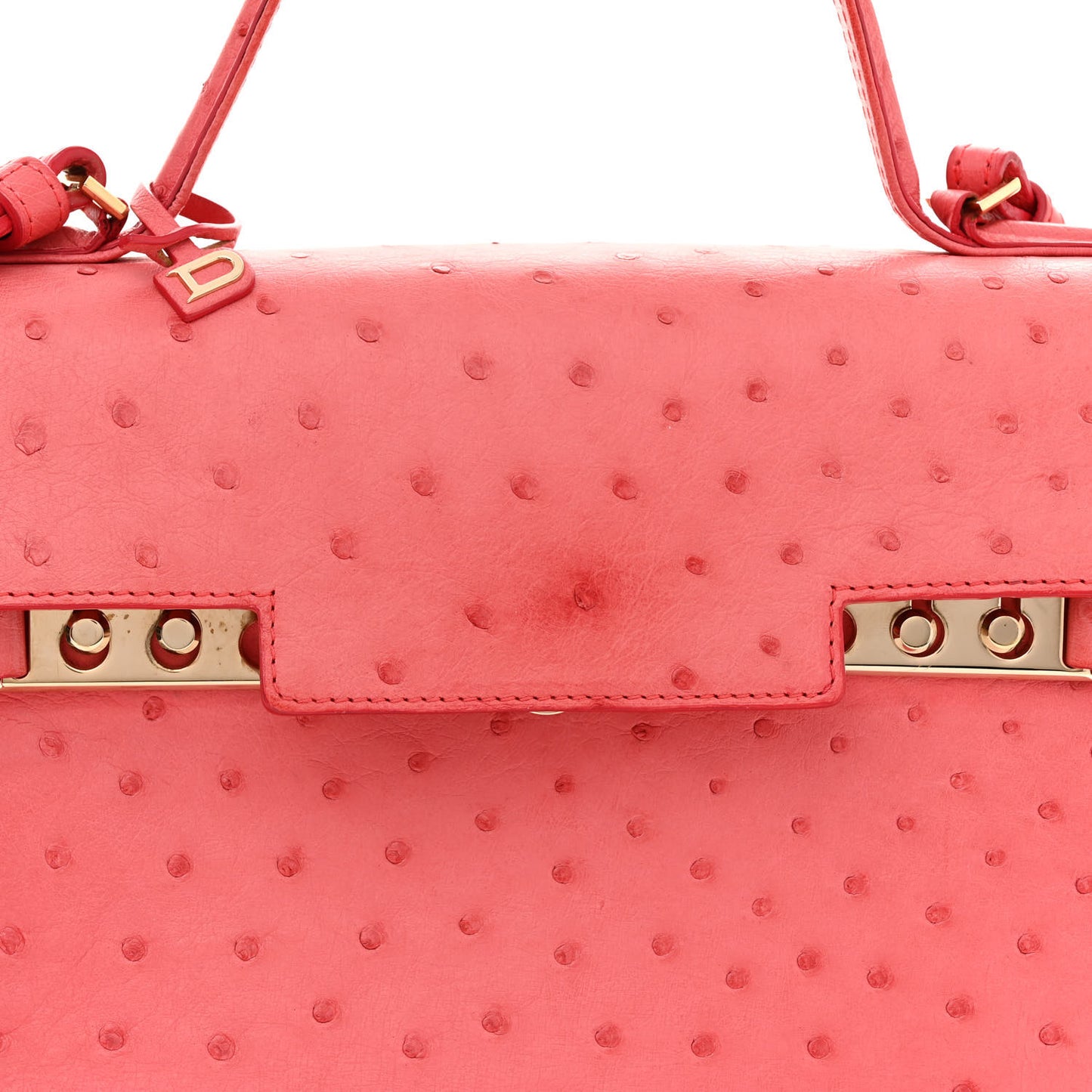 Ostrich MM Tempete Satchel Pink