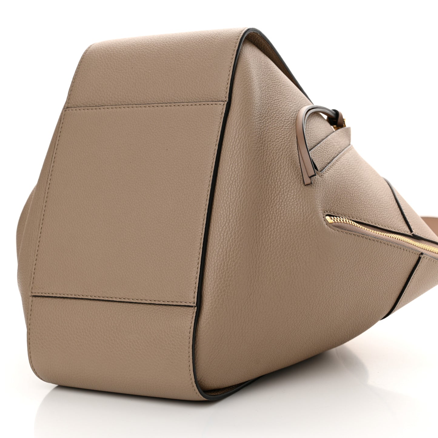 Calfskin Small Hammock Shoulder Bag Sand Mink