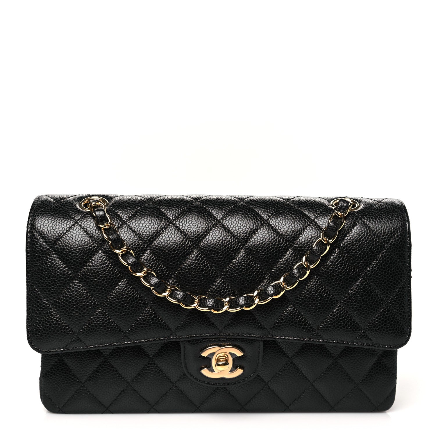 Chanel Caviar Quilted Small Double Flap Black 1 of 11