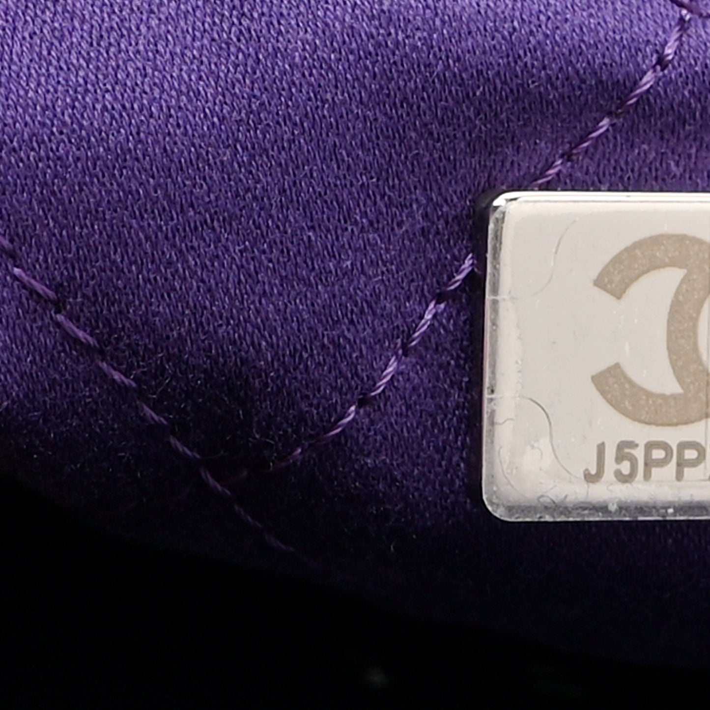 Shiny Calfskin Quilted Rainbow Mini Chanel 22 Purple
