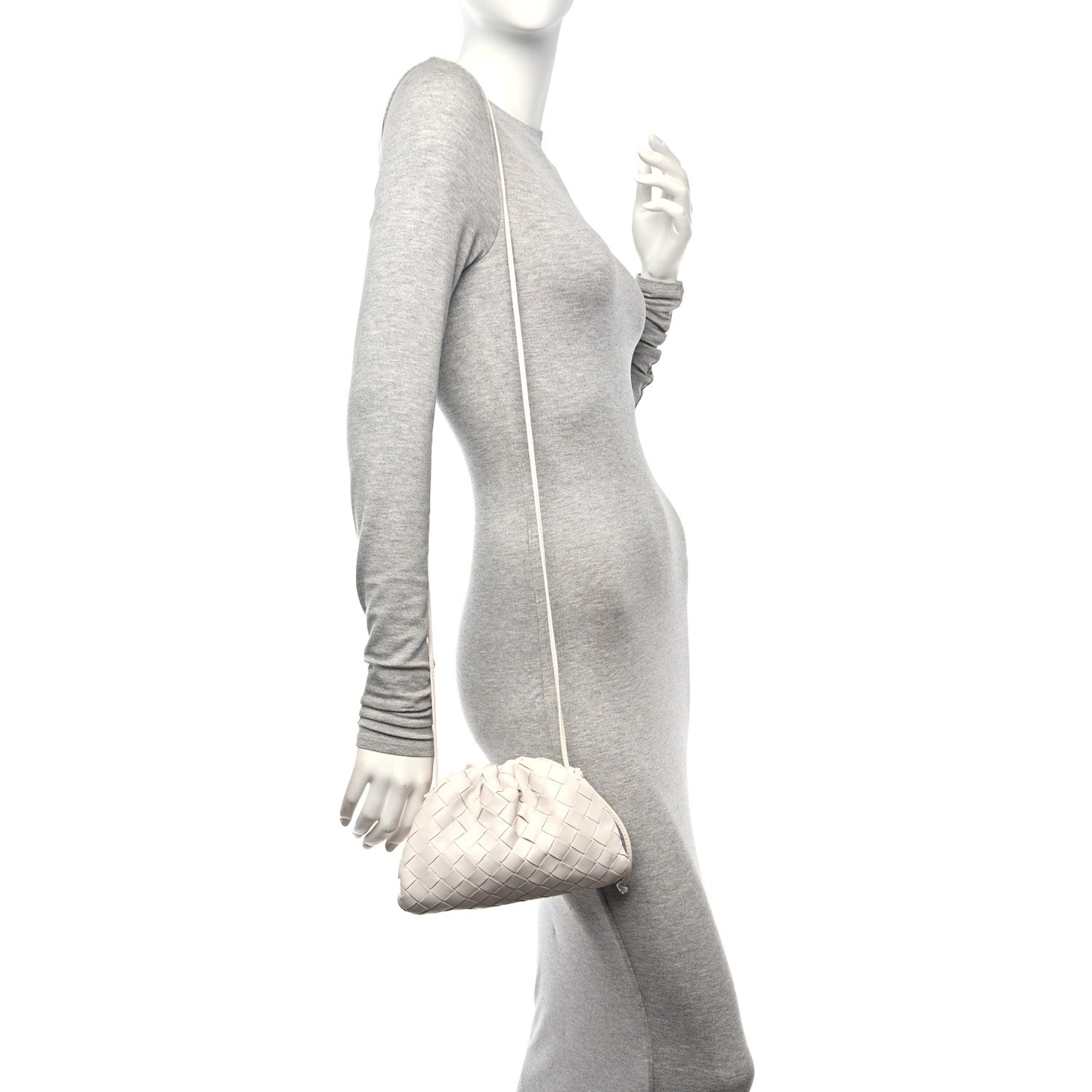 Nappa Intrecciato The Mini Pouch Plaster