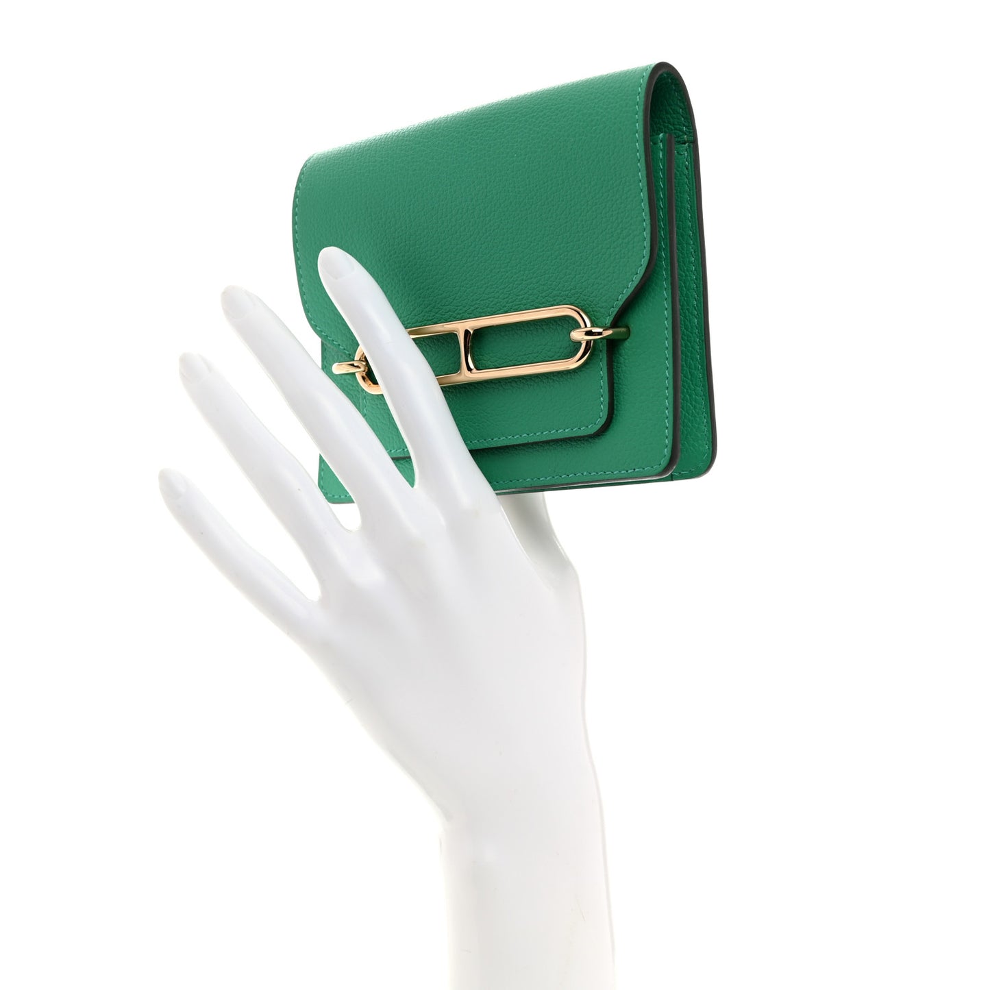 Evercolor Bi-Color Roulis Slim Wallet Menthe Vert Bosphore