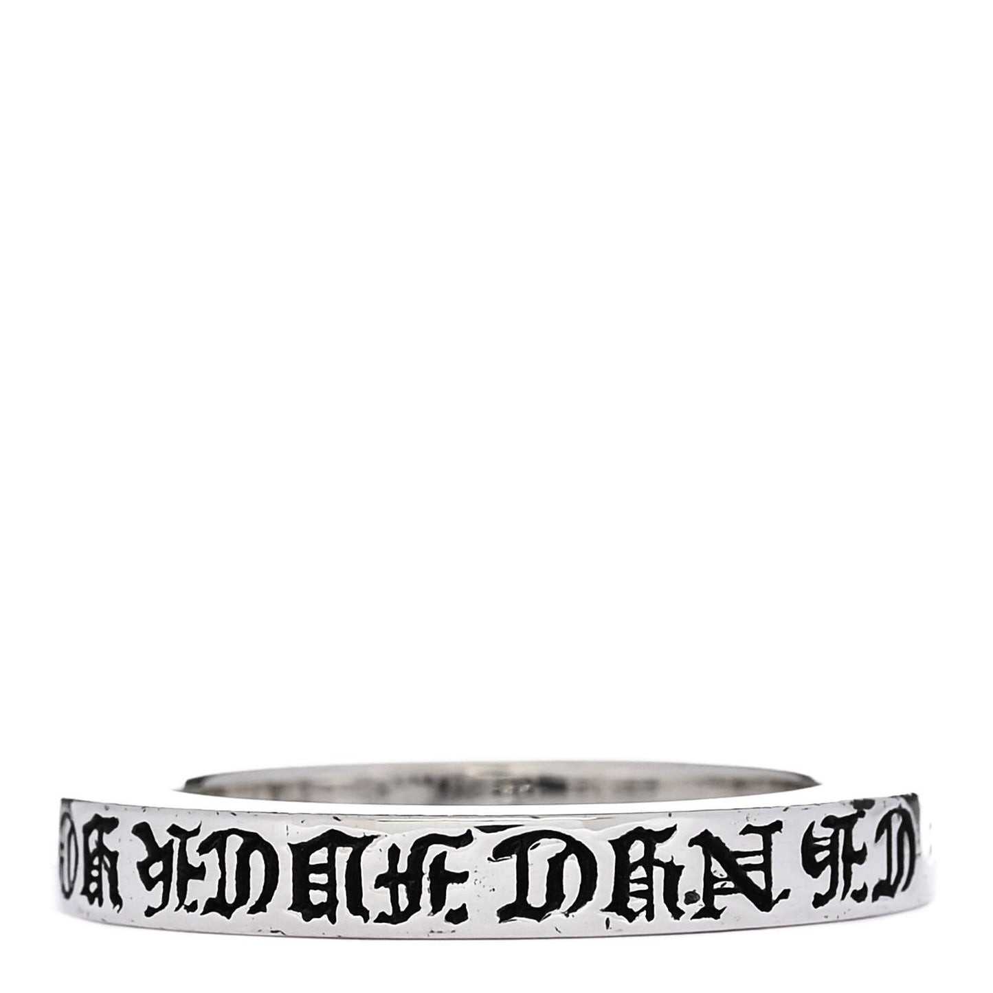 Sterling Silver CH NYC Fck You Spacer Ring 56 7.5