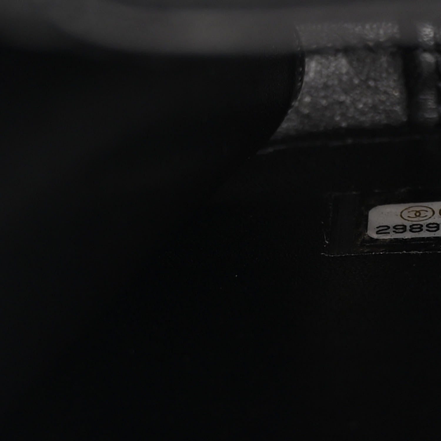 Chanel Goatskin Quilted Medium CC Filigree Vanity Case Black 8 of 12