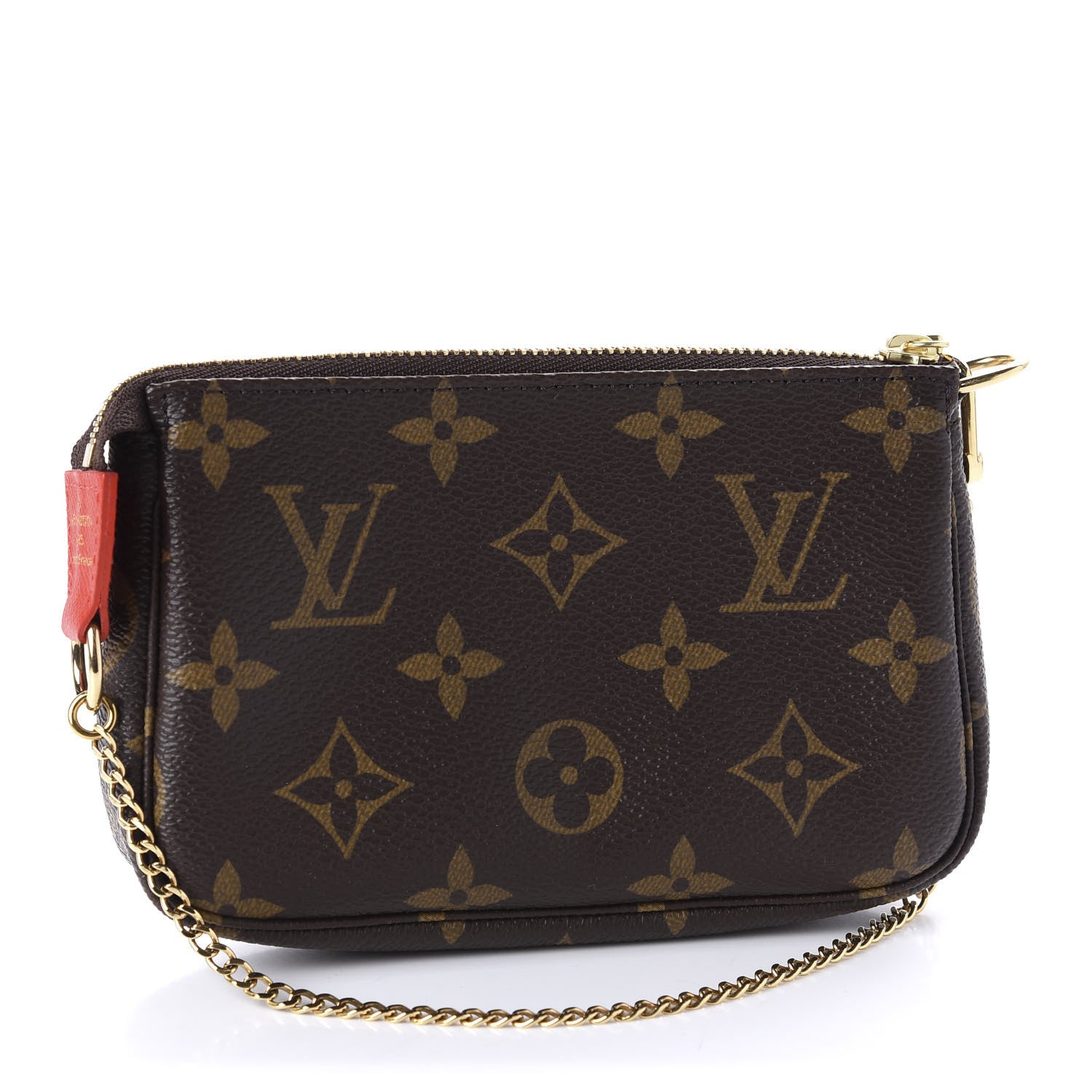 Louis Vuitton Monogram 2018 Christmas Animation Mini Cats Pochette Accessories 3 of 9