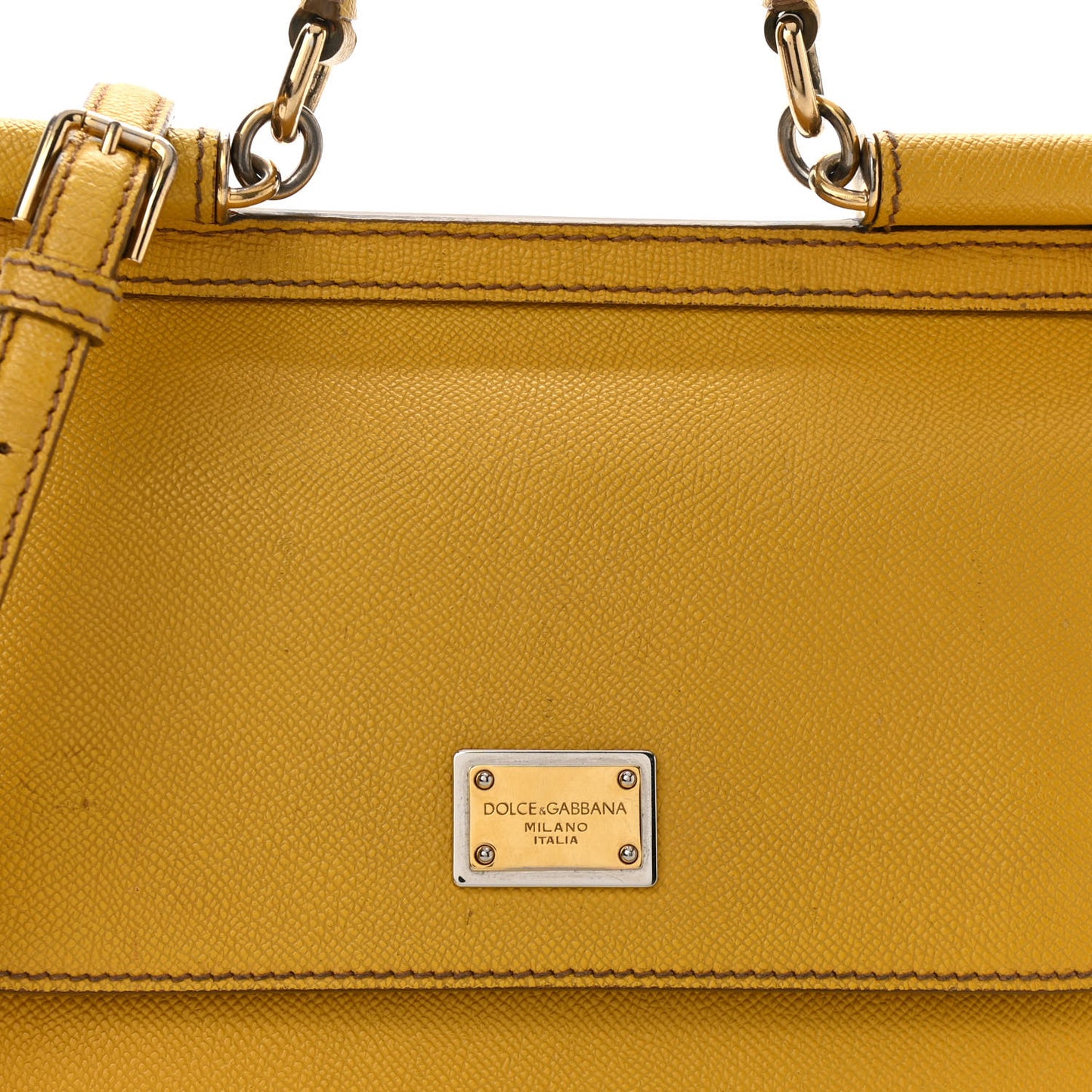 Dauphine Medium Miss Sicily Satchel Yellow