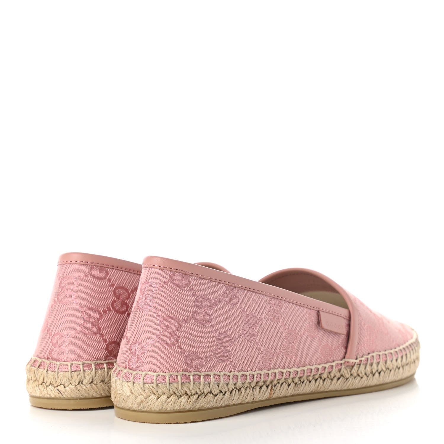 Gucci Monogram Espadrilles 38 Soft Pink 4 of 8