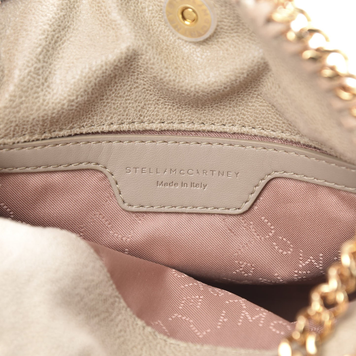 Shaggy Deer Tiny Falabella Tote Taupe