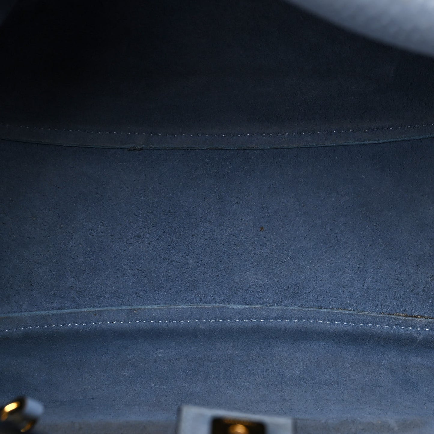 Heavy Grain Small Iris Tote Blue