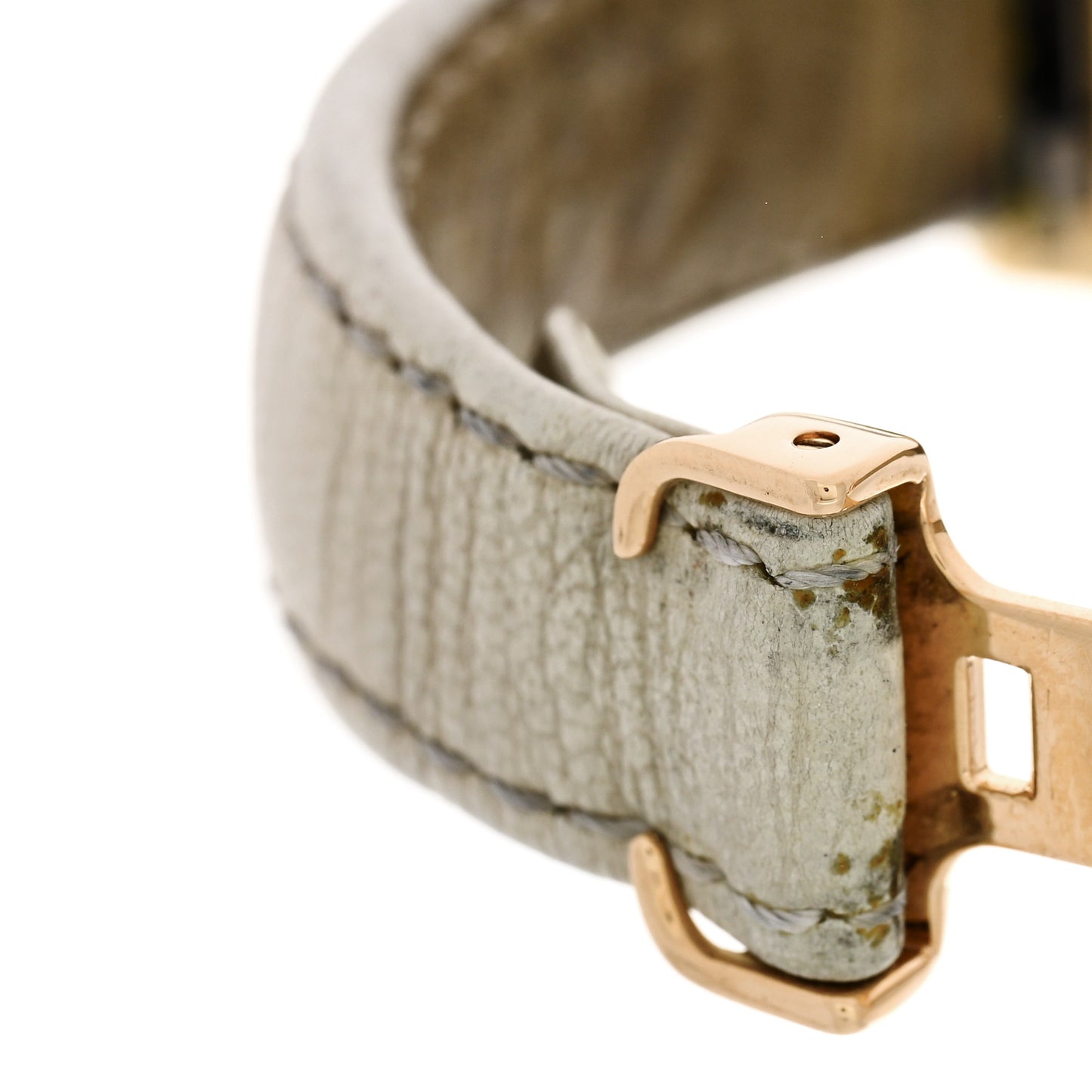 18K Yellow Gold Alligator Diamond 31mm Roadster Quartz Watch