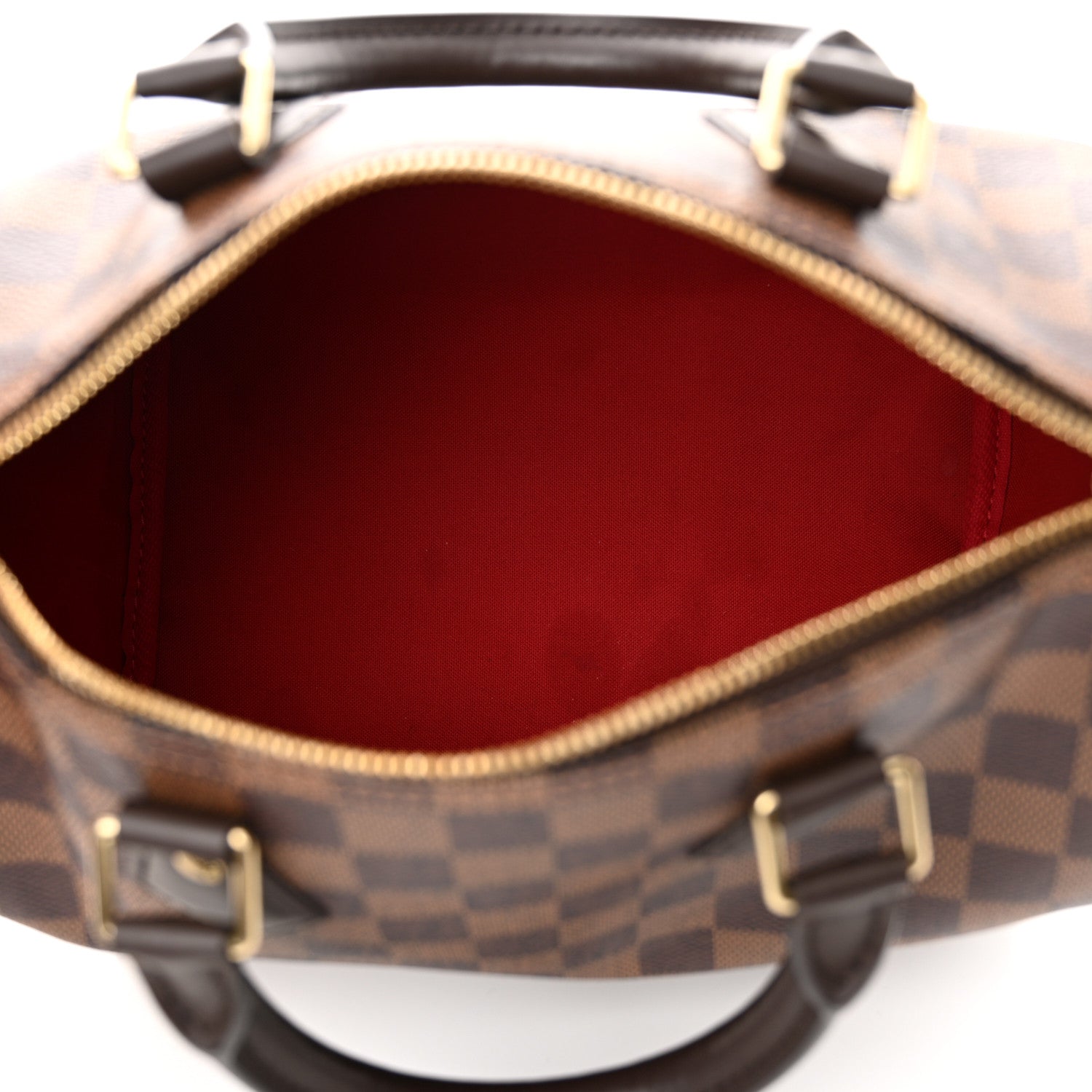 Louis Vuitton Damier Ebene Speedy Bandouliere 25 5 of 9