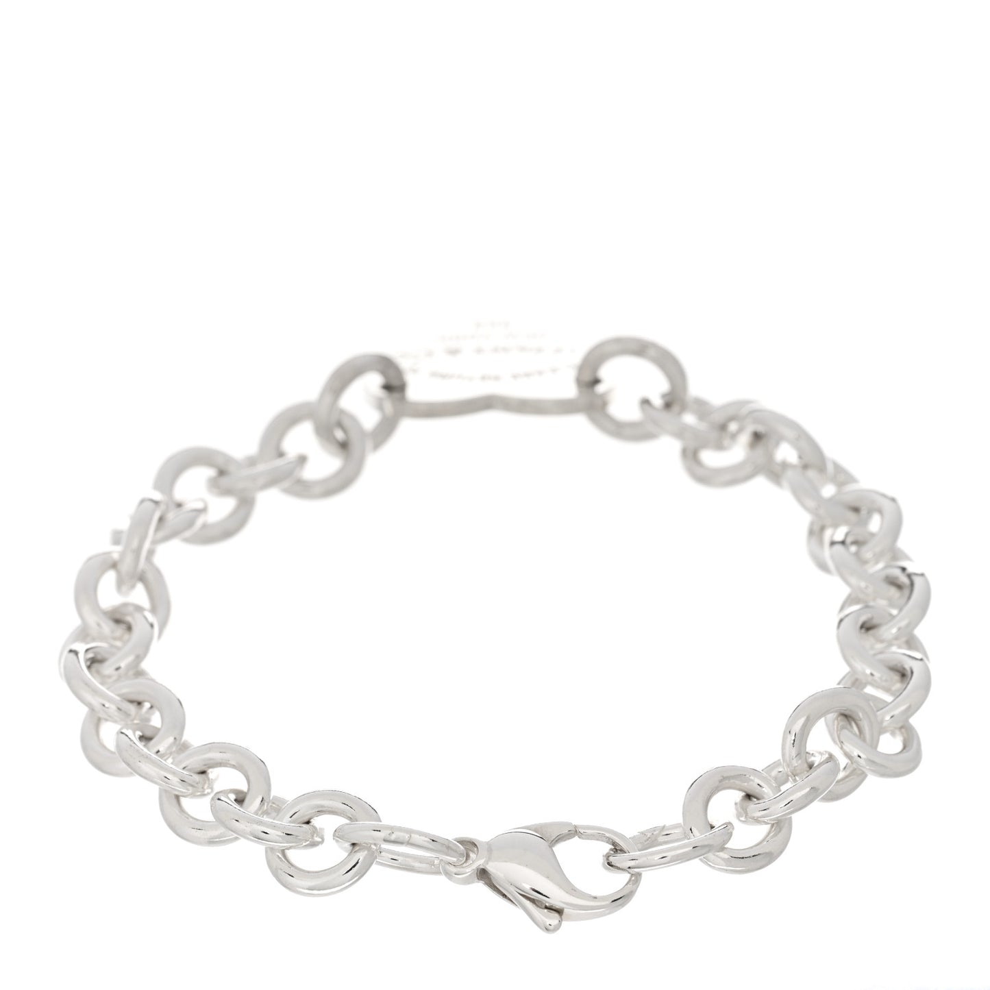 Sterling Silver Return to Tiffany Heart Tag Bracelet