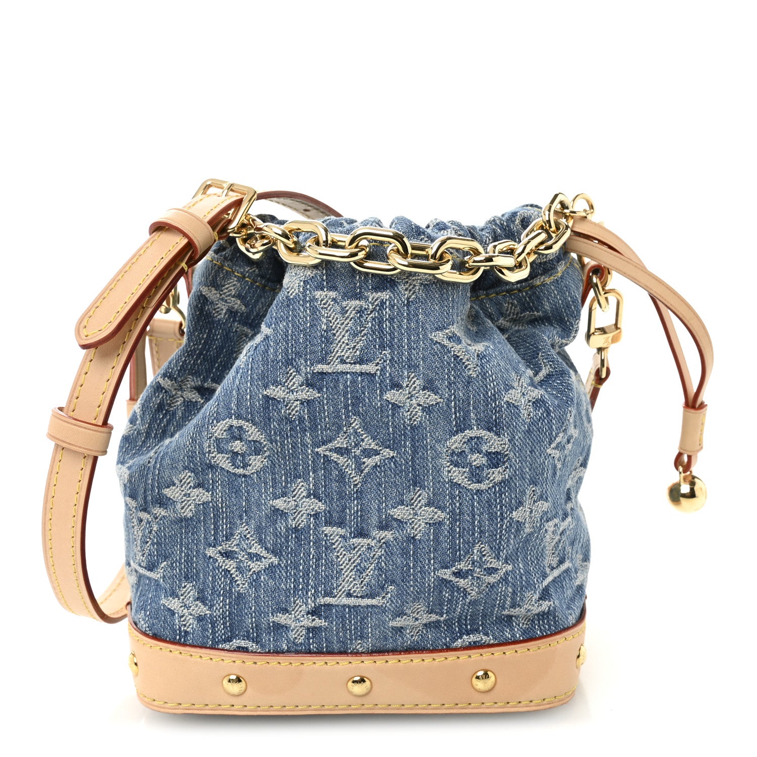 Louis Vuitton Monogram Denim Nano Noe Blue 1773796 – FASHIONPHILE