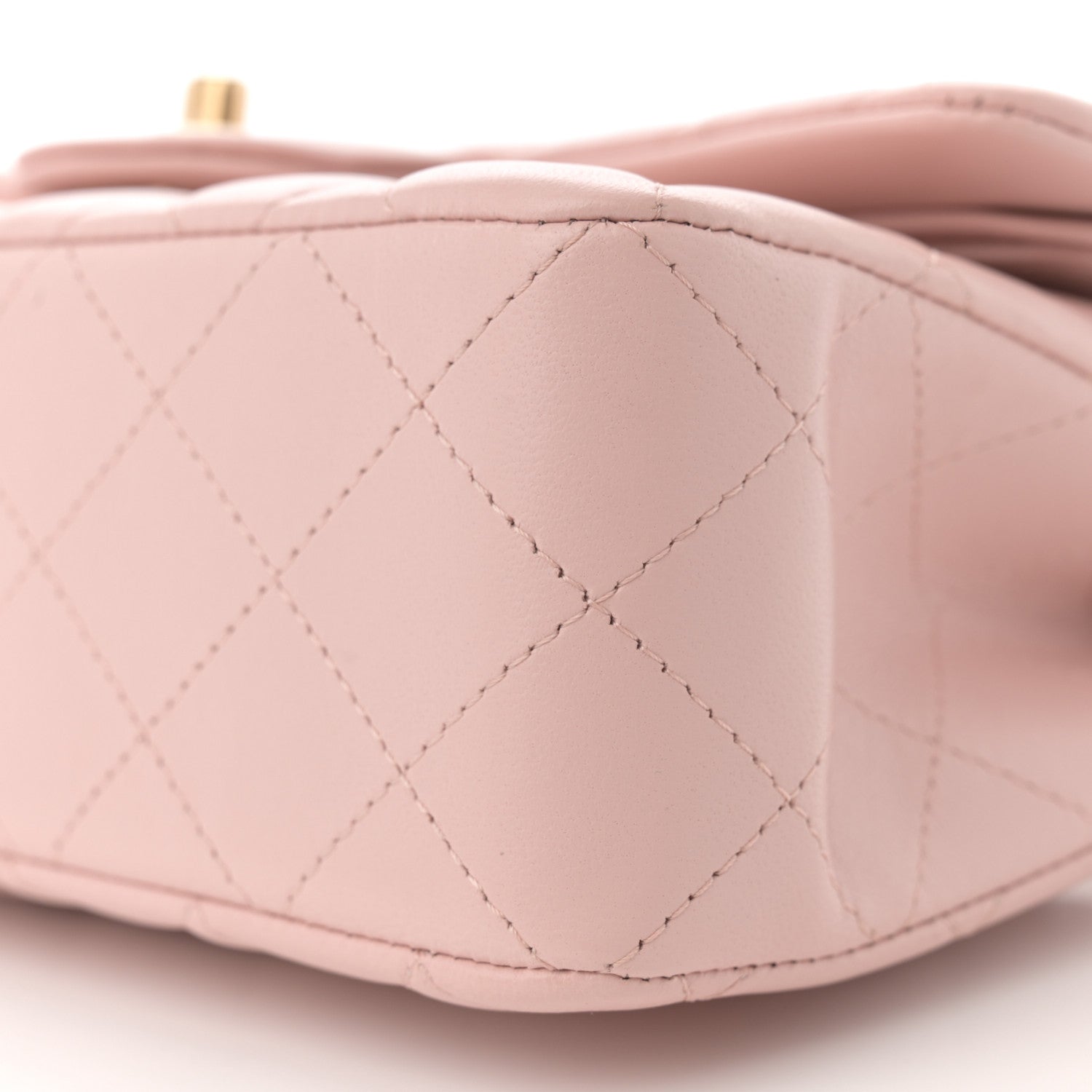 Chanel Lambskin Quilted Small Double Flap Light Pink 10 of 13