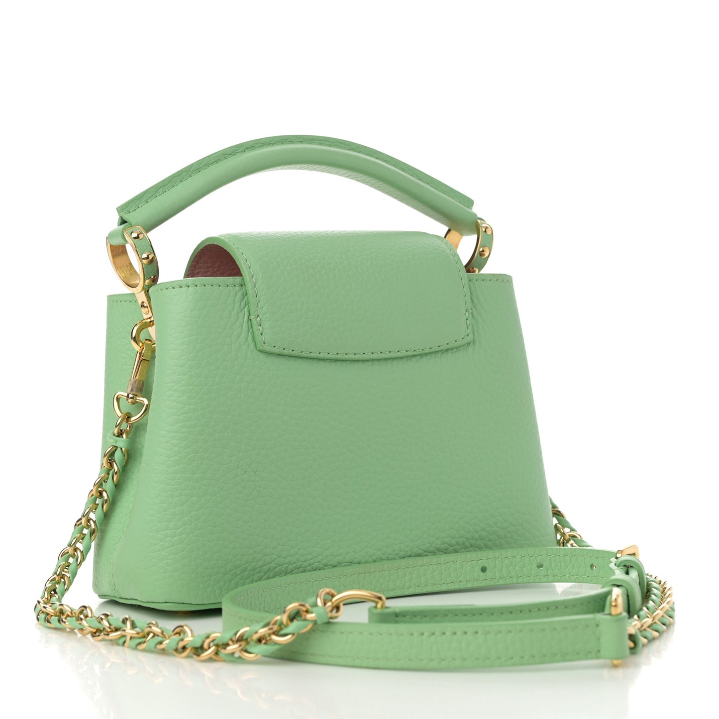 Taurillon Mini Capucines Vert Pomme